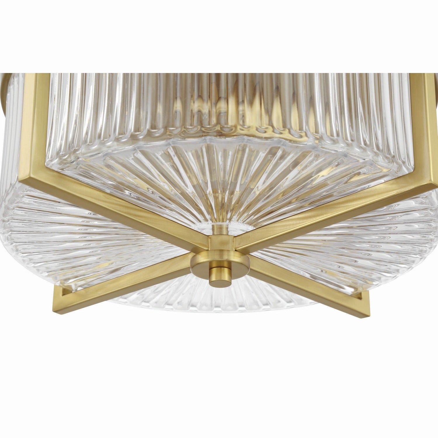 Craftmade - 60183-SB - Three Light Flushmount - Whittley - Satin Brass