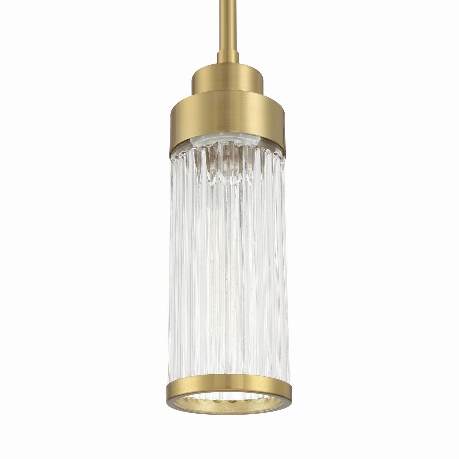 Craftmade - 60191-SB - One Light Mini Pendant - Whittley - Satin Brass
