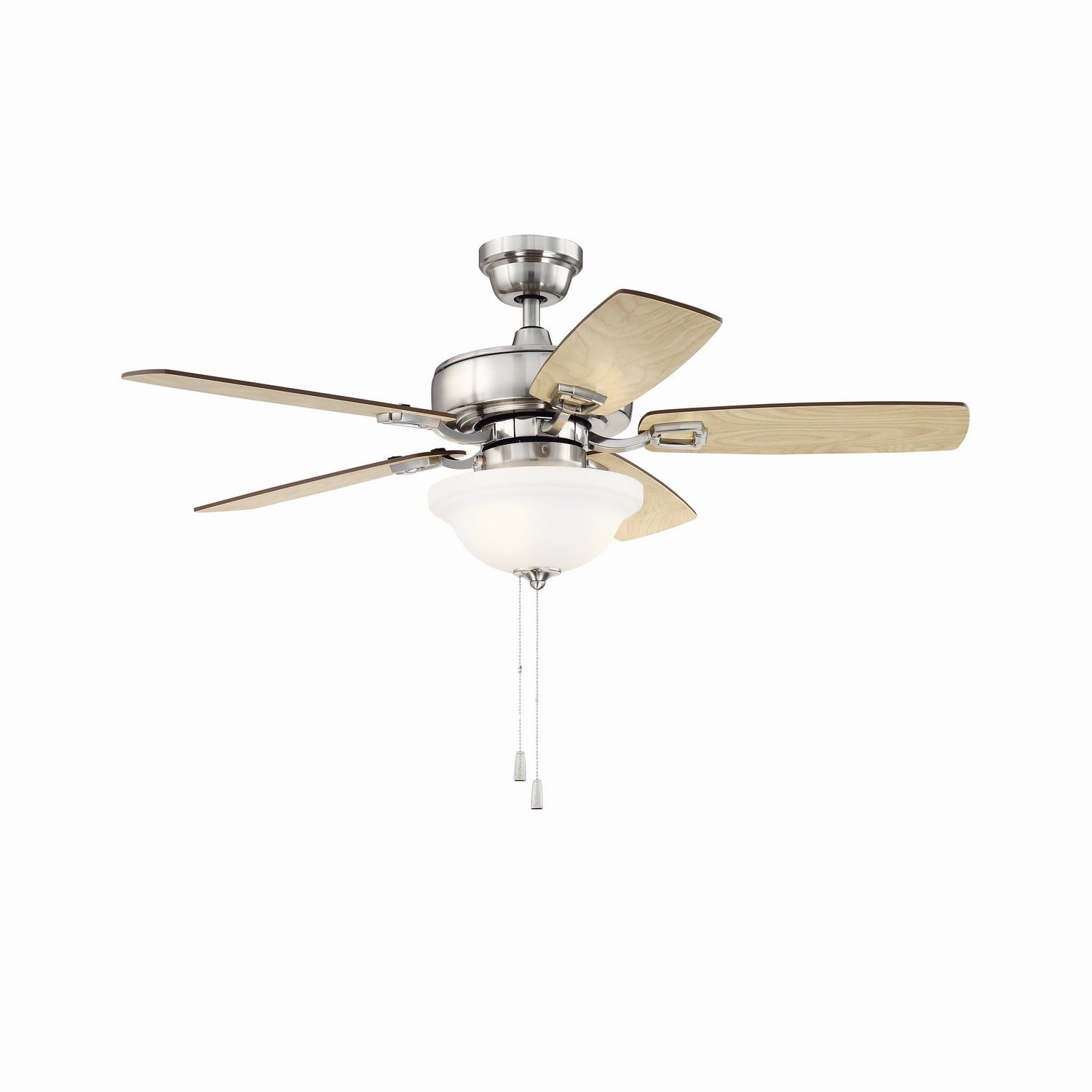 Craftmade - TCE42BNK5C1-C - 42" Ceiling Fan - Twist N Click - Brushed Polished Nickel