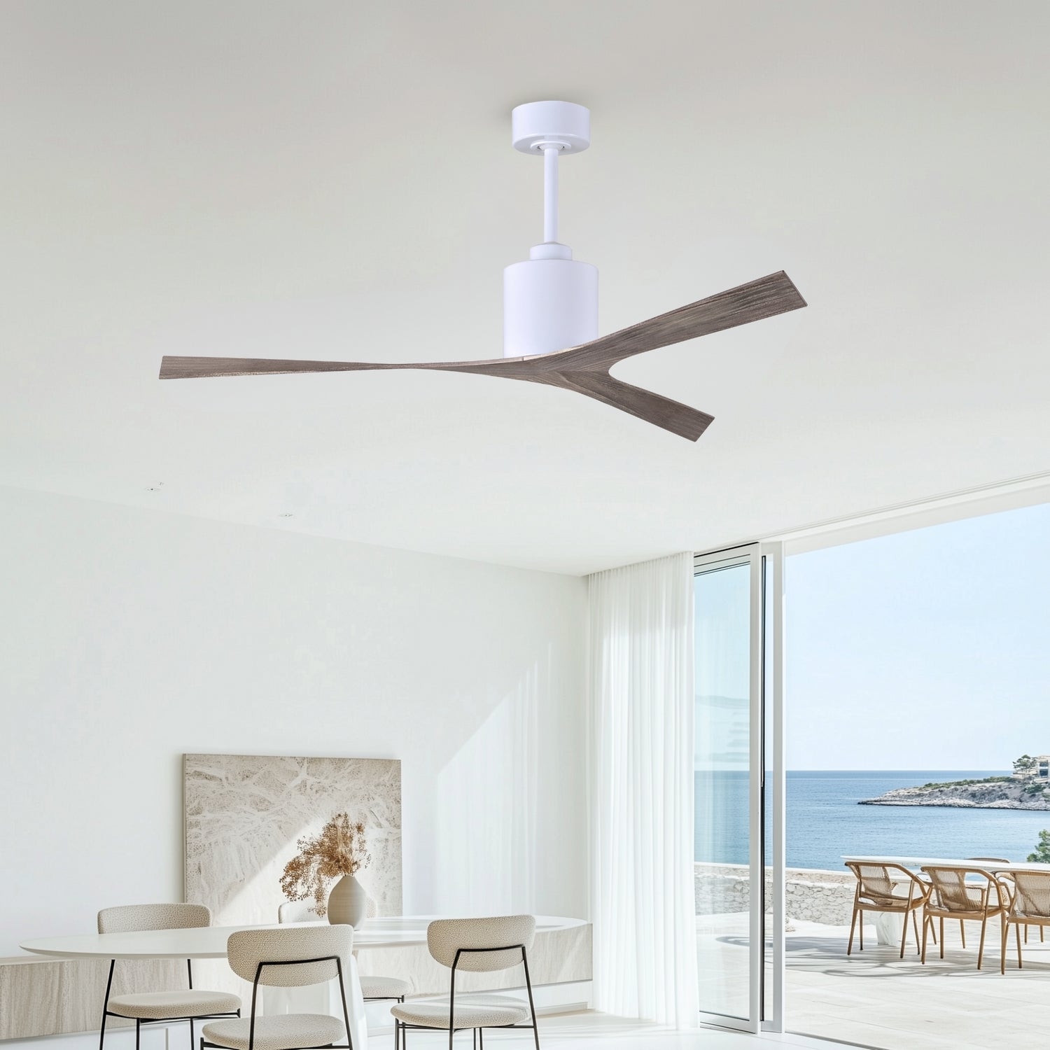 Matthews Fan Company - MK-WH-OO - Ceiling Fan - Molly - Gloss White