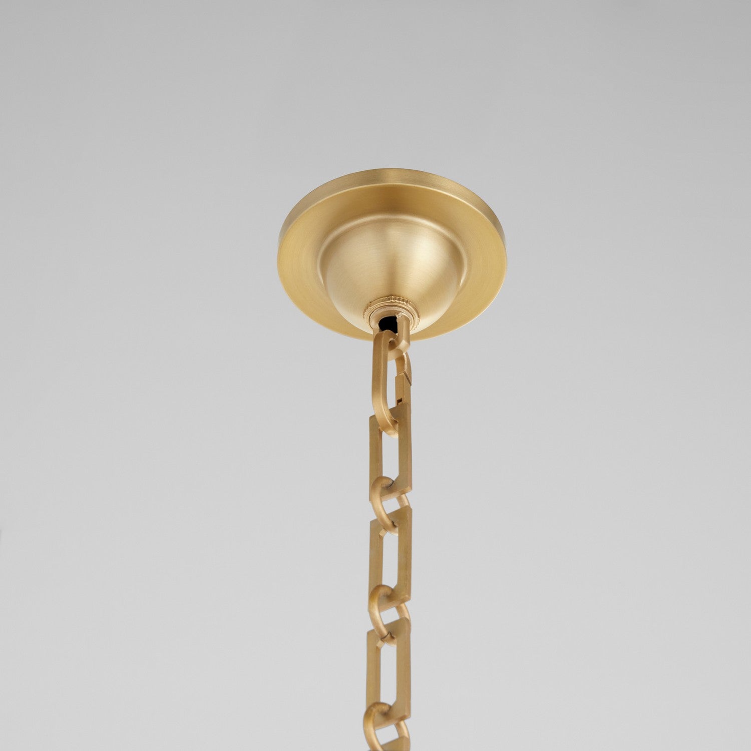 Quorum - 8562-6-80 - Six Light Pendant - Karnes - Aged Brass