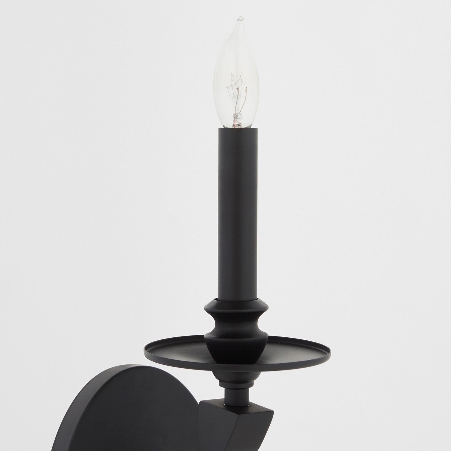Quorum - 5240-1-59 - One Light Wall Mount - Chantelle - Matte Black