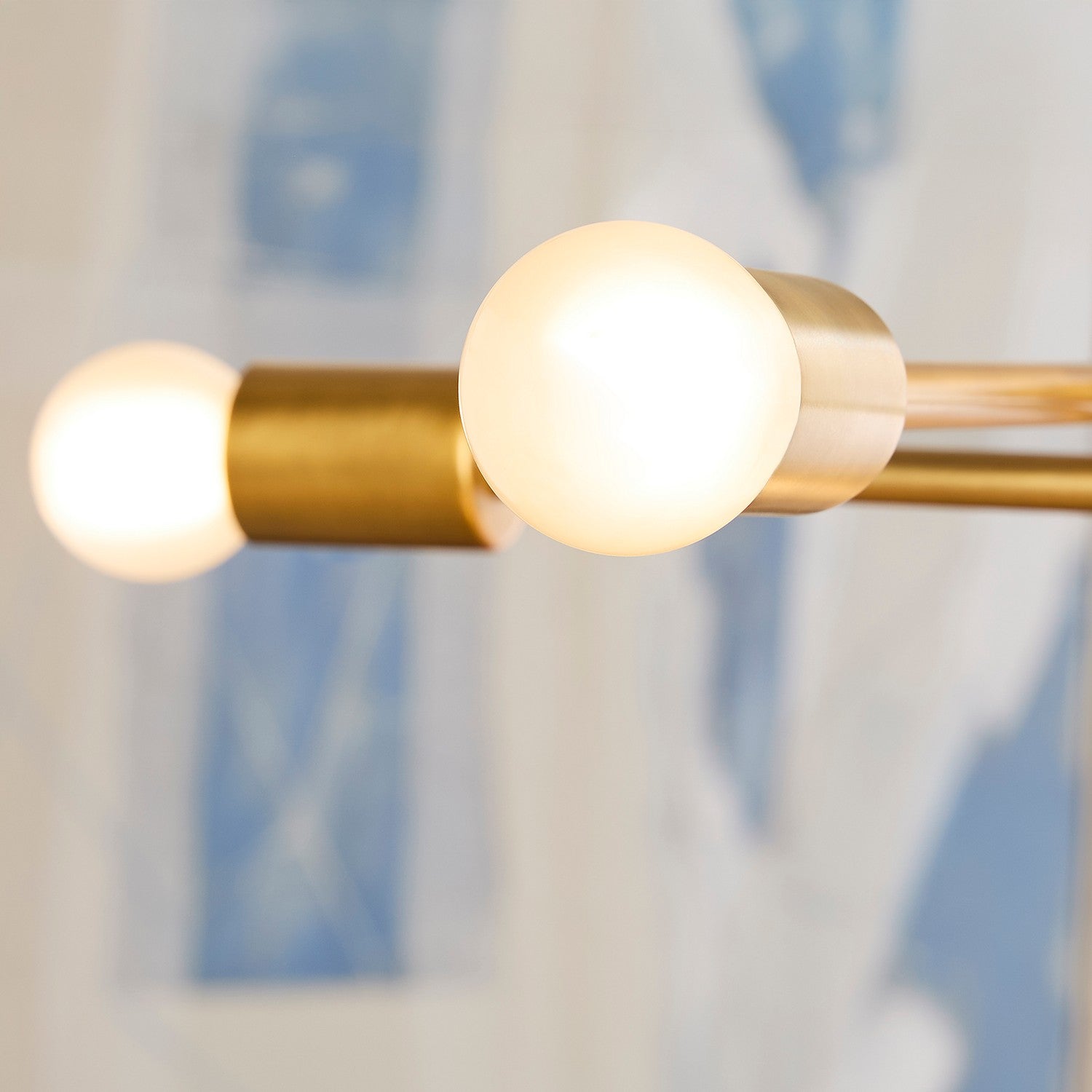 Quorum - 3-697-56 - Ten Light Chandelier - Mika - Brushed Brass