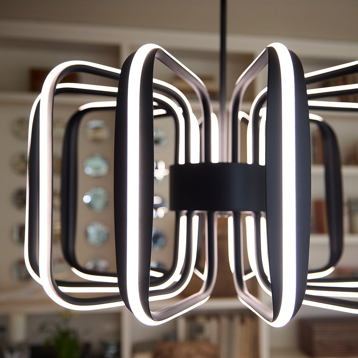 Quorum - 3-819-15 - LED Pendant - Roto - Black