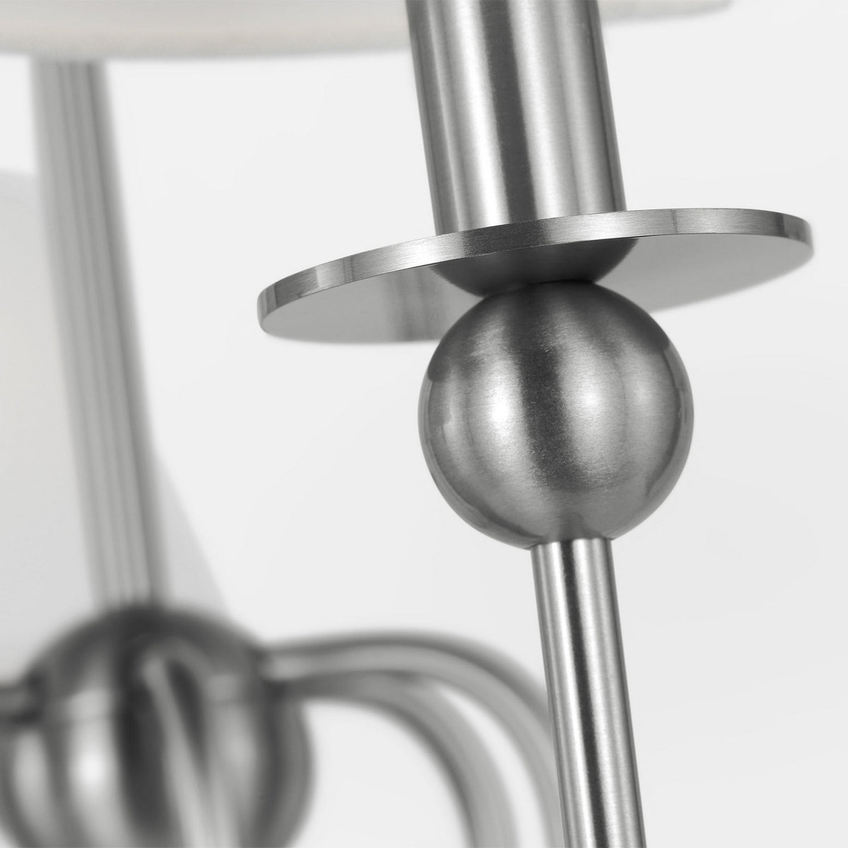 Visual Comfort Studio - DJC1246BS - Six Light Chandelier - Elsay - Brushed Nickel