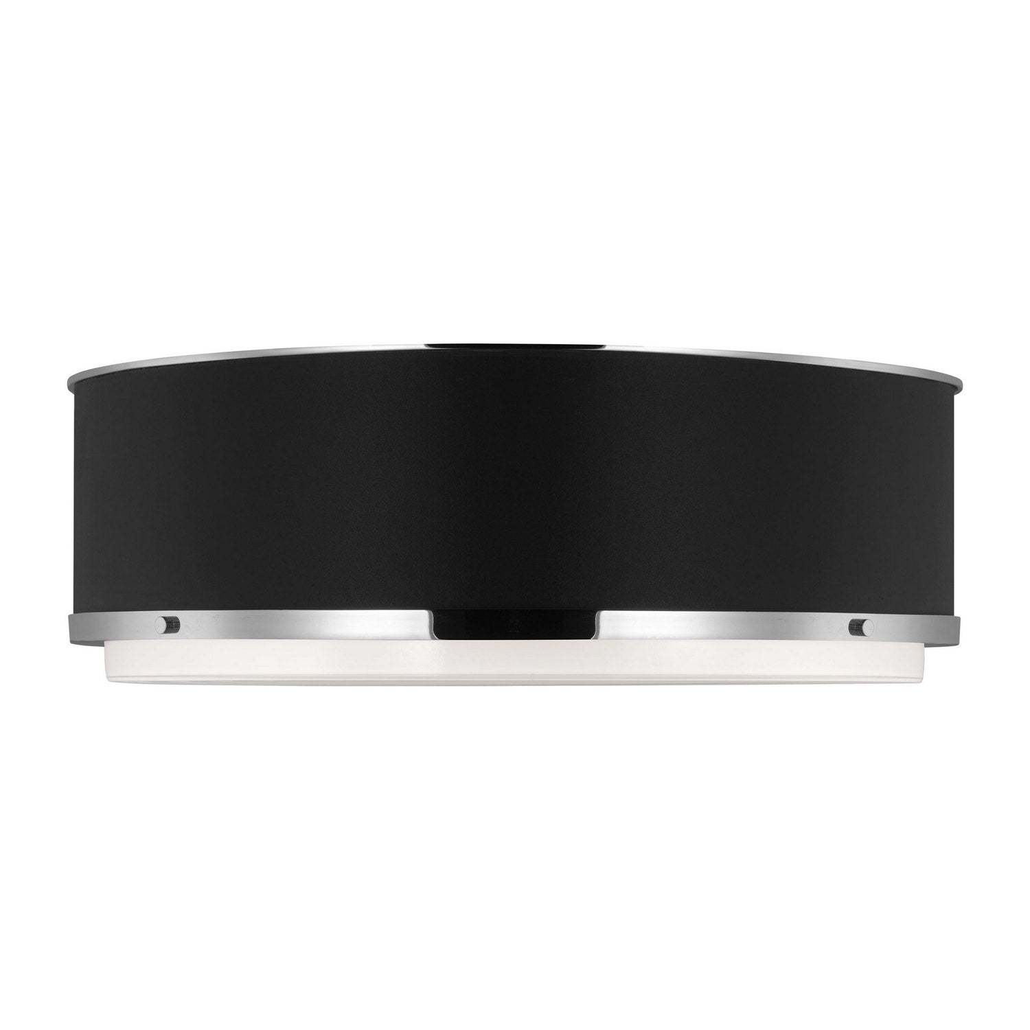 Visual Comfort Studio - LF1053PN - Three Light Flush Mount - Marlow - Polished Nickel