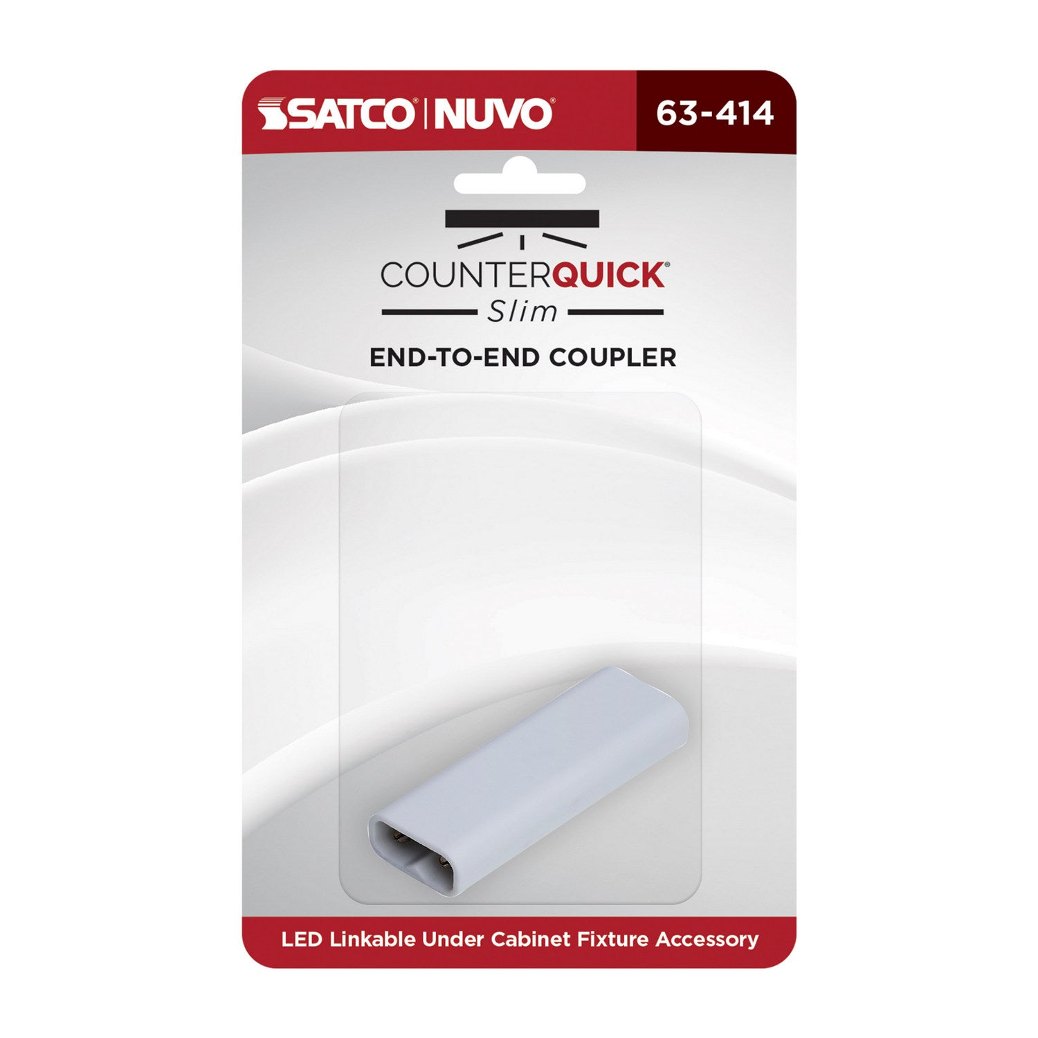 Nuvo Lighting - 63-414 - End-To-End Coupler - White