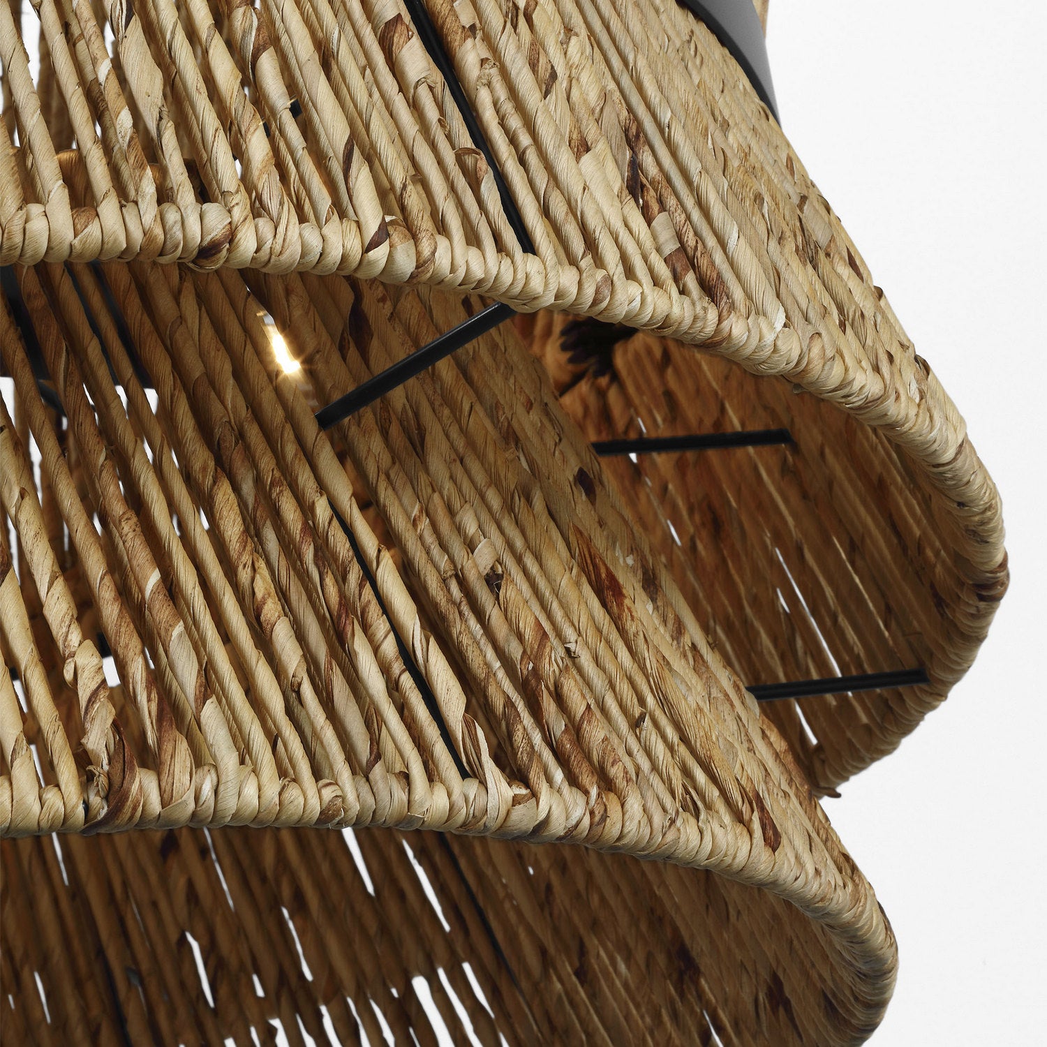 Visual Comfort Studio - DJP1074MBK - Four Light Pendant - Thurlo - Midnight Black