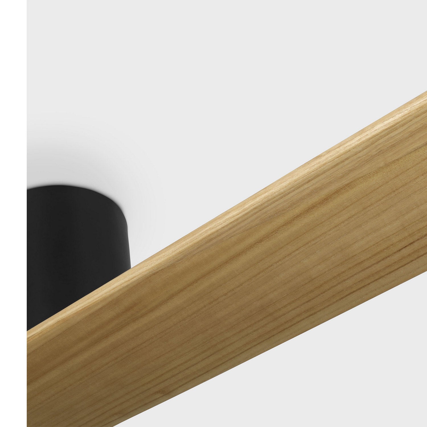 Visual Comfort Fan - 2PLSMH52MBKNH - 52"Ceiling Fan - Plank Smart 52 Hugger - Midnight Black