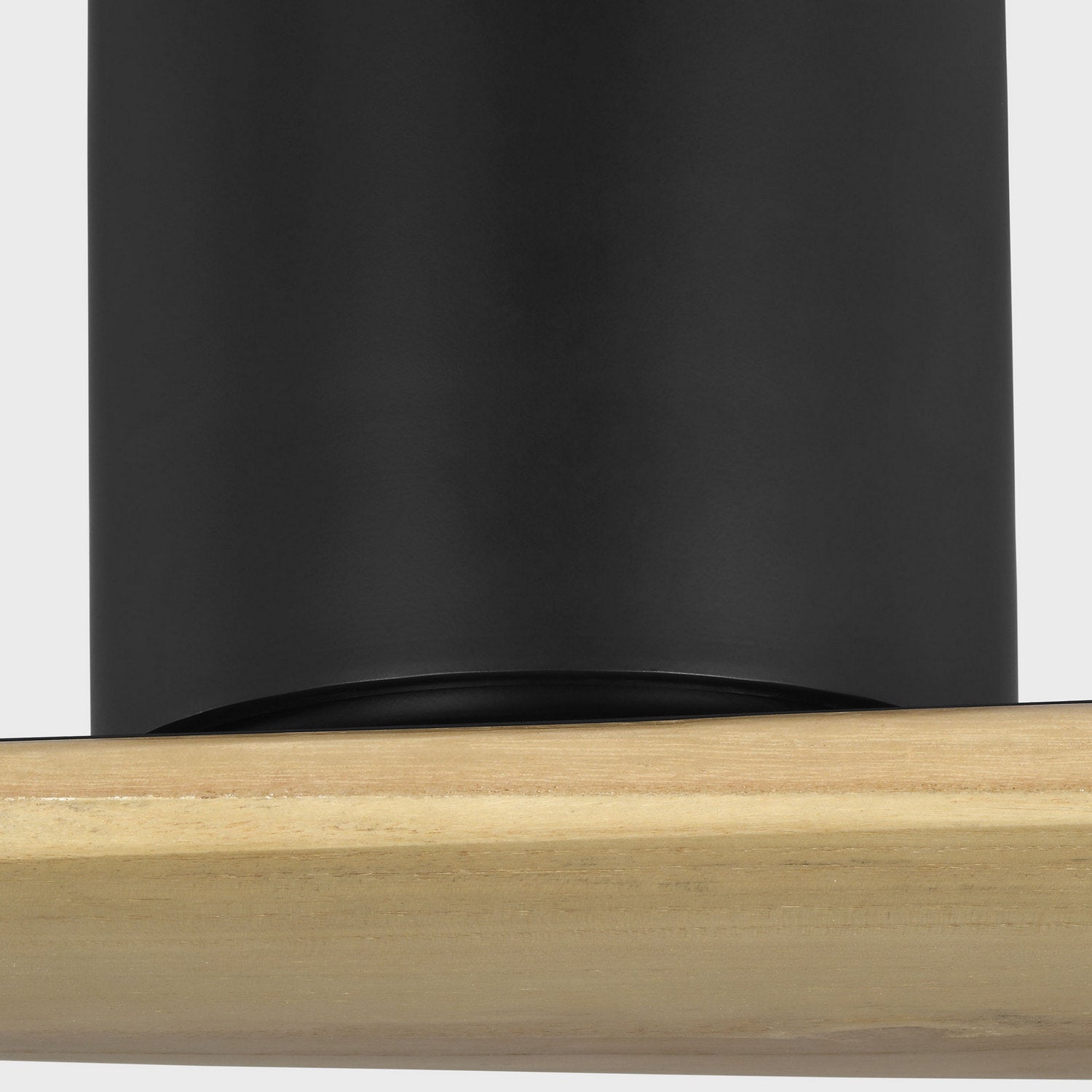 Visual Comfort Fan - 2PLSMH72MBKNH - 72"Ceiling Fan - Plank Smart 72 Hugger - Midnight Black