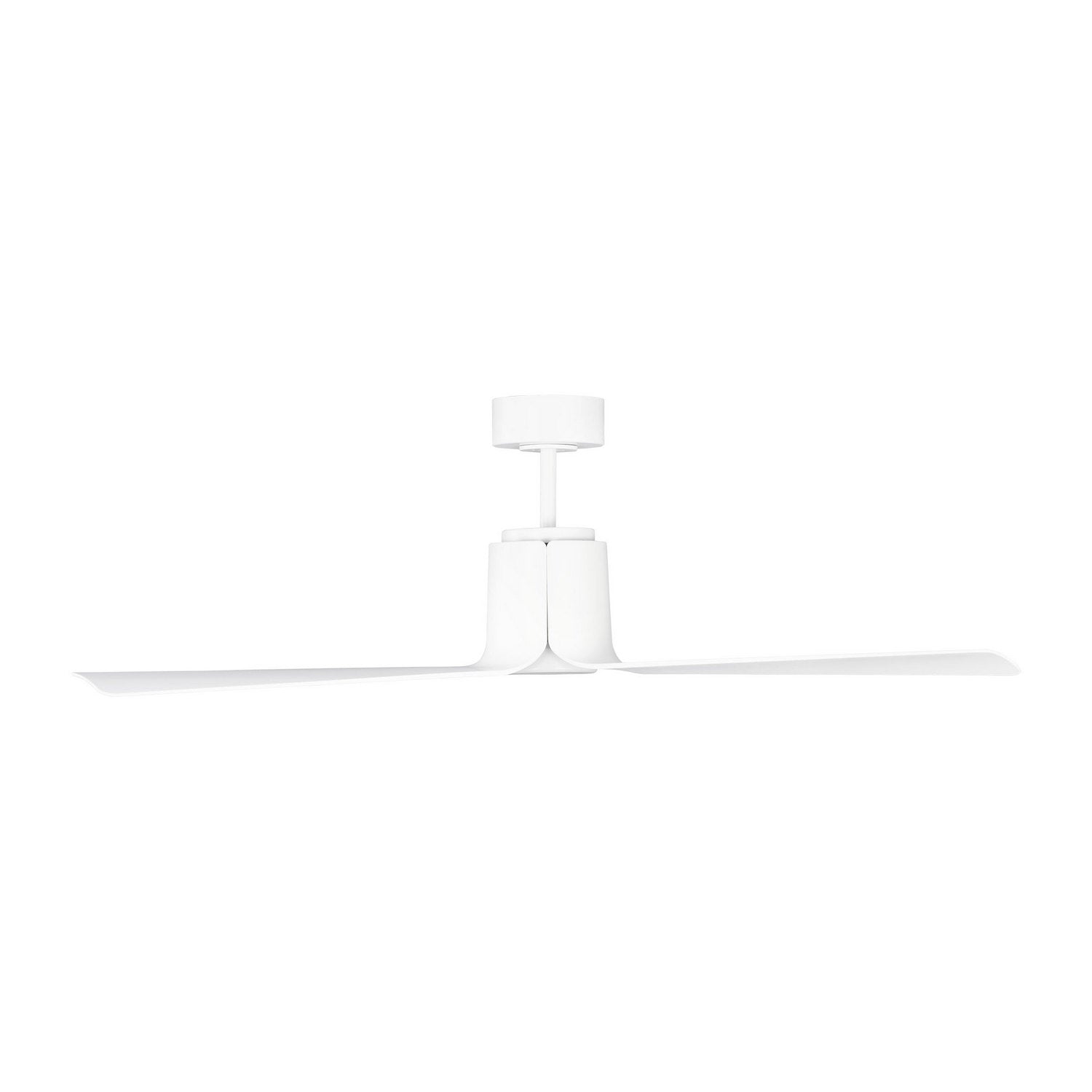 Visual Comfort Fan - 3PESM52RZWD - 52" Ceiling Fan - Peel Smart 52 LED - Matte White
