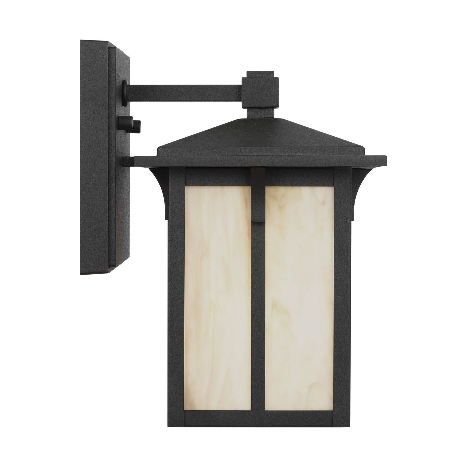 Generation Lighting - 8552701CG-12 - One Light Outdoor Wall Lantern - Tomek - Black