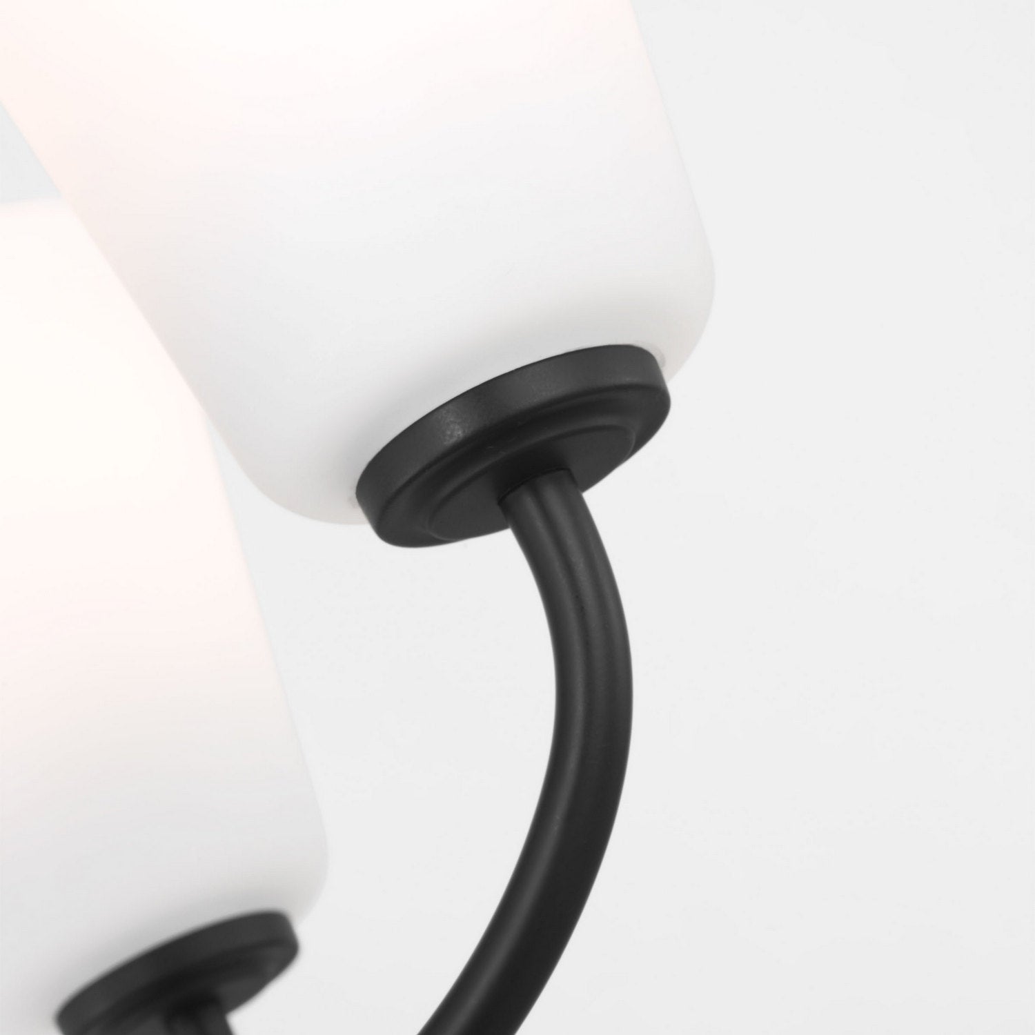 Generation Lighting - GLC1115MBK - Five Light Chandelier - Miles - Midnight Black