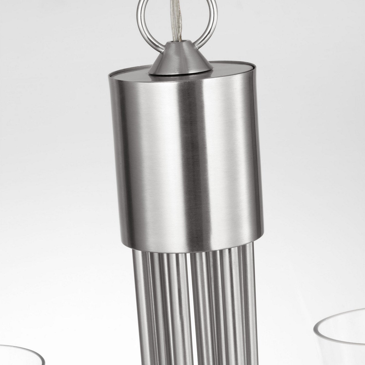 Generation Lighting - GLC1169BS - Nine Light Chandelier - Miles - Brushed Nickel