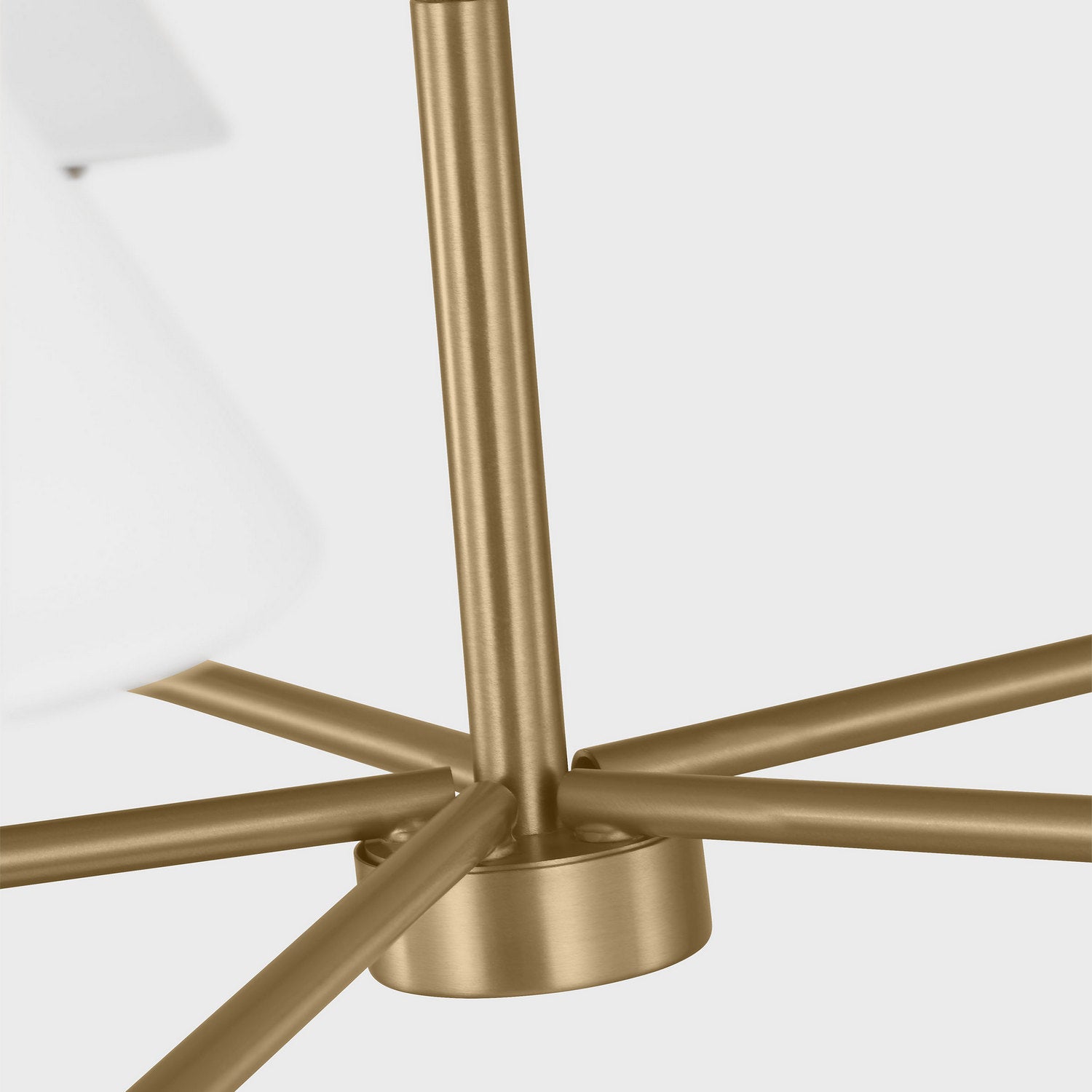 Generation Lighting - GLC1235SB - Five Light Chandelier - Mendota - Satin Brass