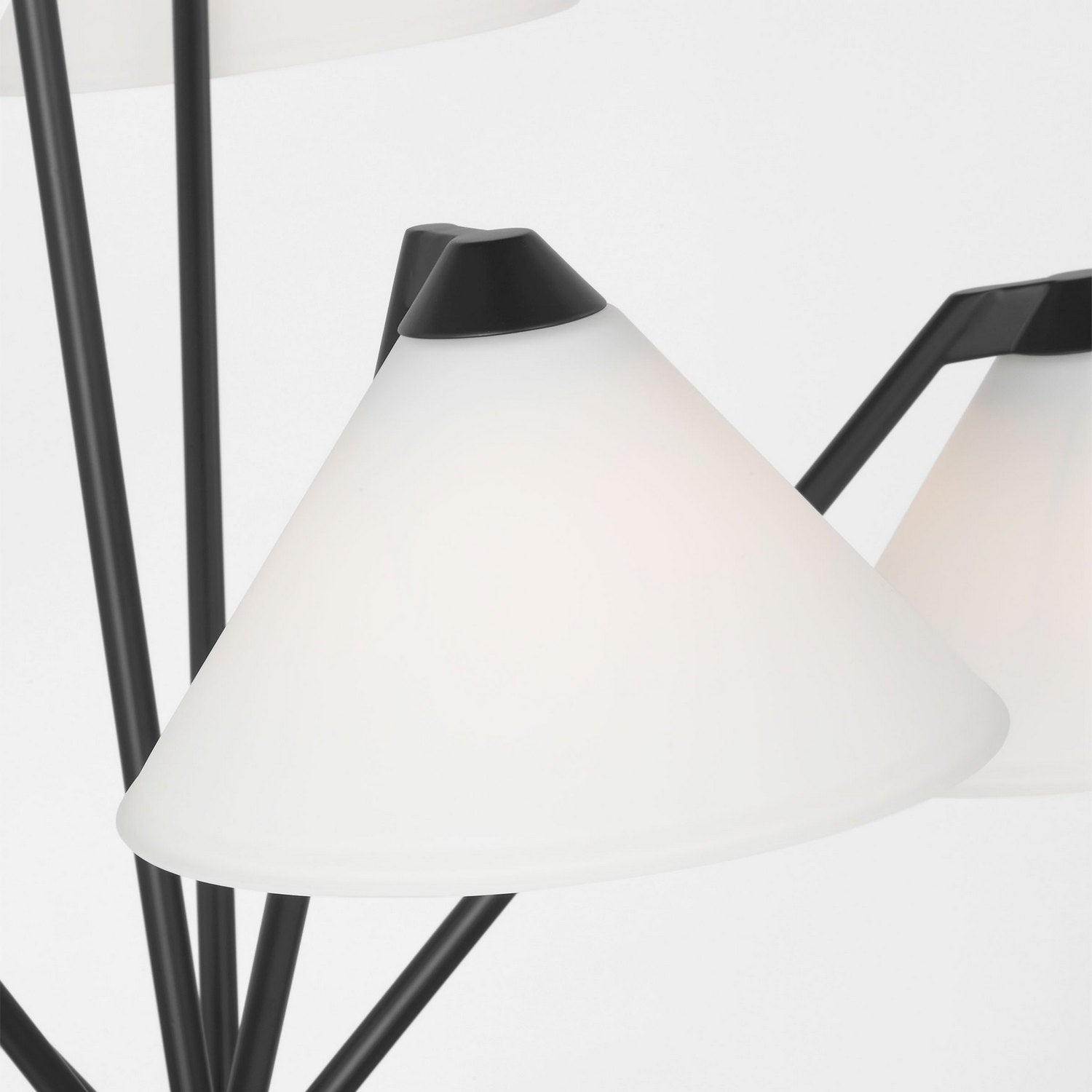 Generation Lighting - GLC1255MBK - Chandelier - Werley - Midnight Black