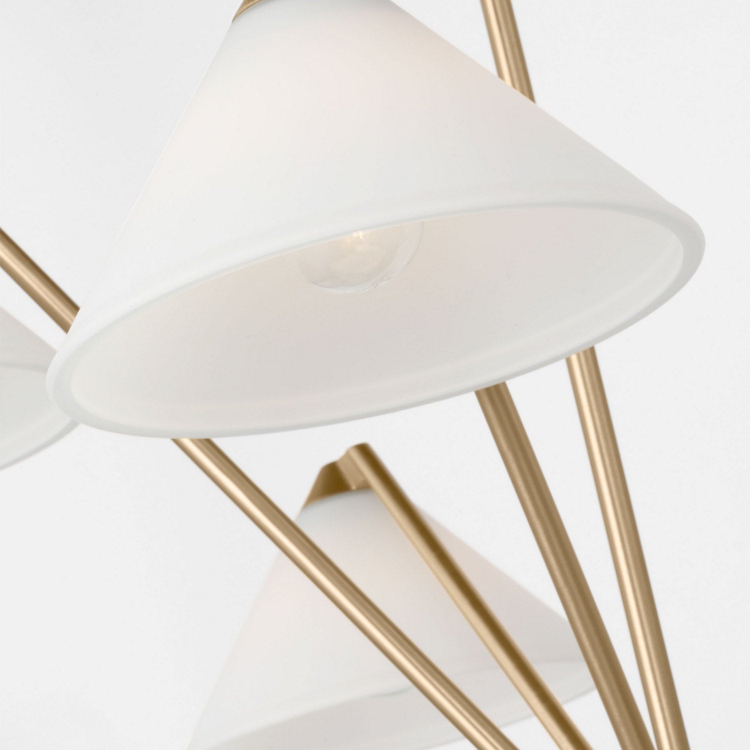 Generation Lighting - GLC1255SB - Chandelier - Werley - Satin Brass
