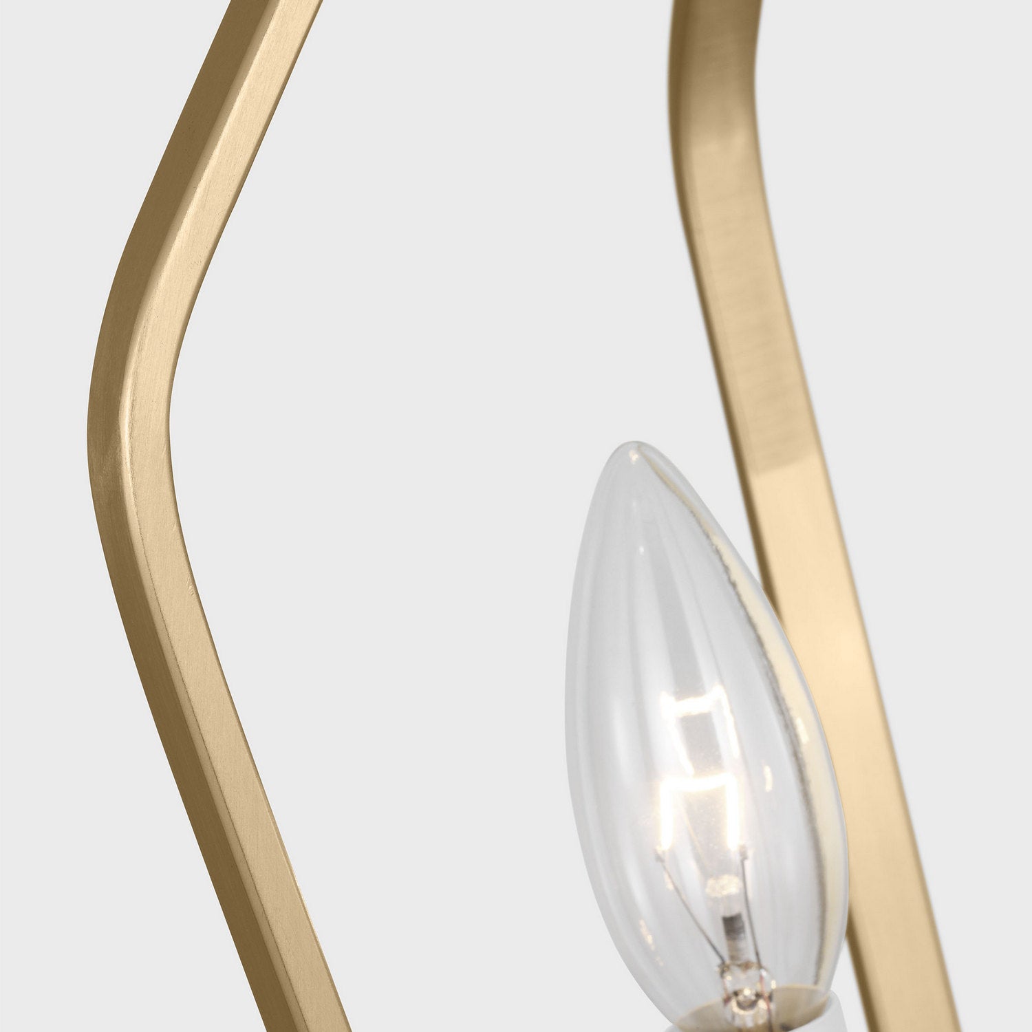 Generation Lighting - GLC1283SB - Three Light Chandelier - Kennan - Satin Brass