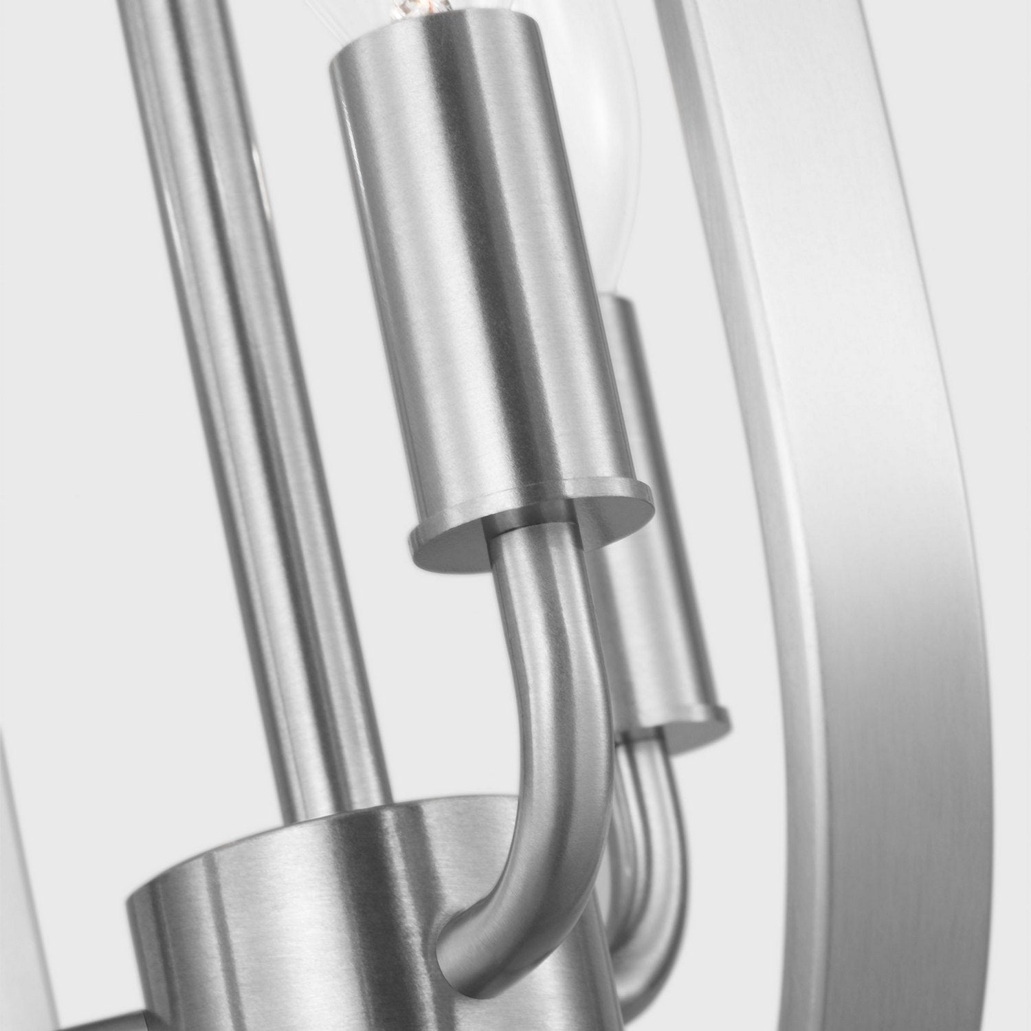 Generation Lighting - GLC1293BS - Three Light Chandelier - Loretto - Brushed Nickel