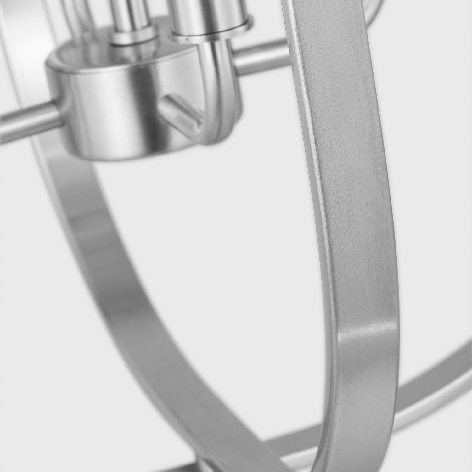 Generation Lighting - GLC1304BS - Four Light Chandelier - Loretto - Brushed Nickel