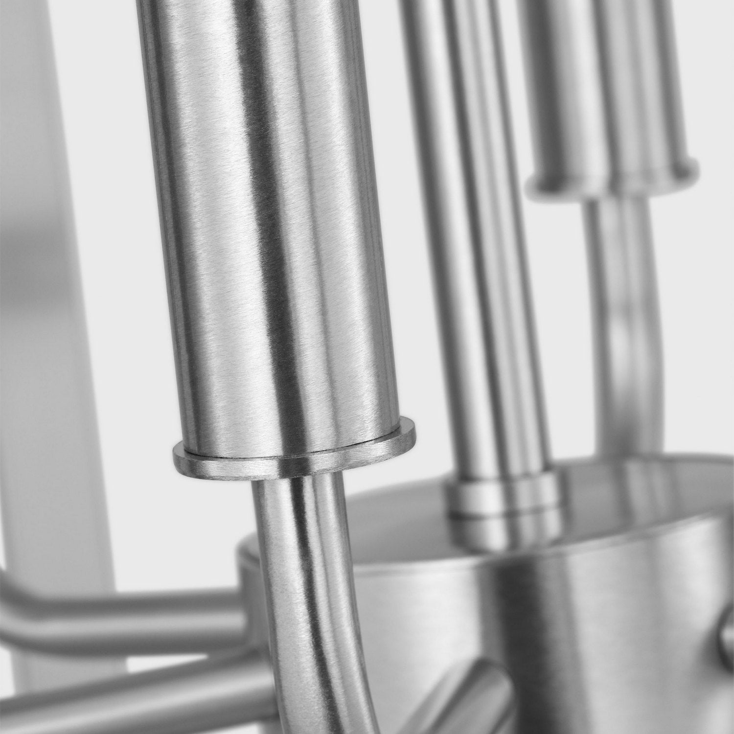 Generation Lighting - GLC1316BS - Six Light Chandelier - Loretto - Brushed Nickel