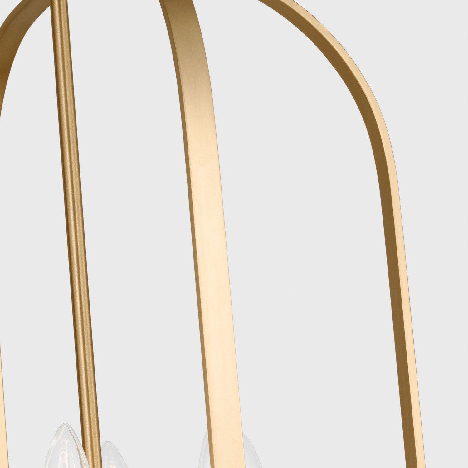 Generation Lighting - GLC1316SB - Six Light Chandelier - Loretto - Satin Brass