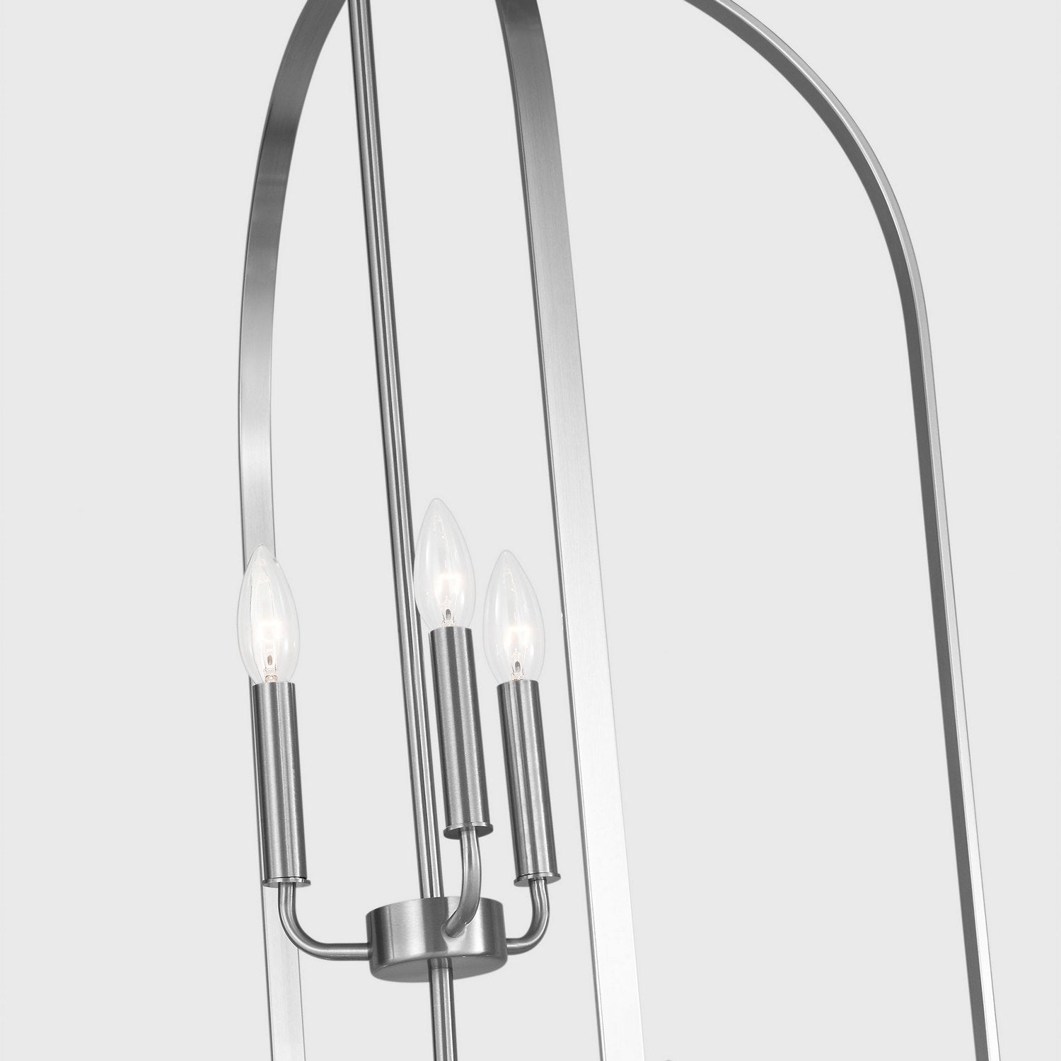 Generation Lighting - GLC1329BS - Nine Light Chandelier - Loretto - Brushed Nickel