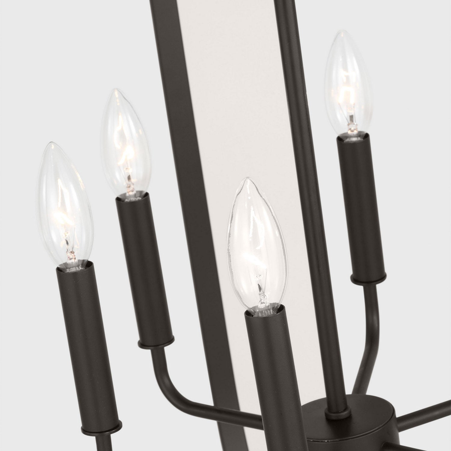 Generation Lighting - GLC1329MBK - Nine Light Chandelier - Loretto - Midnight Black