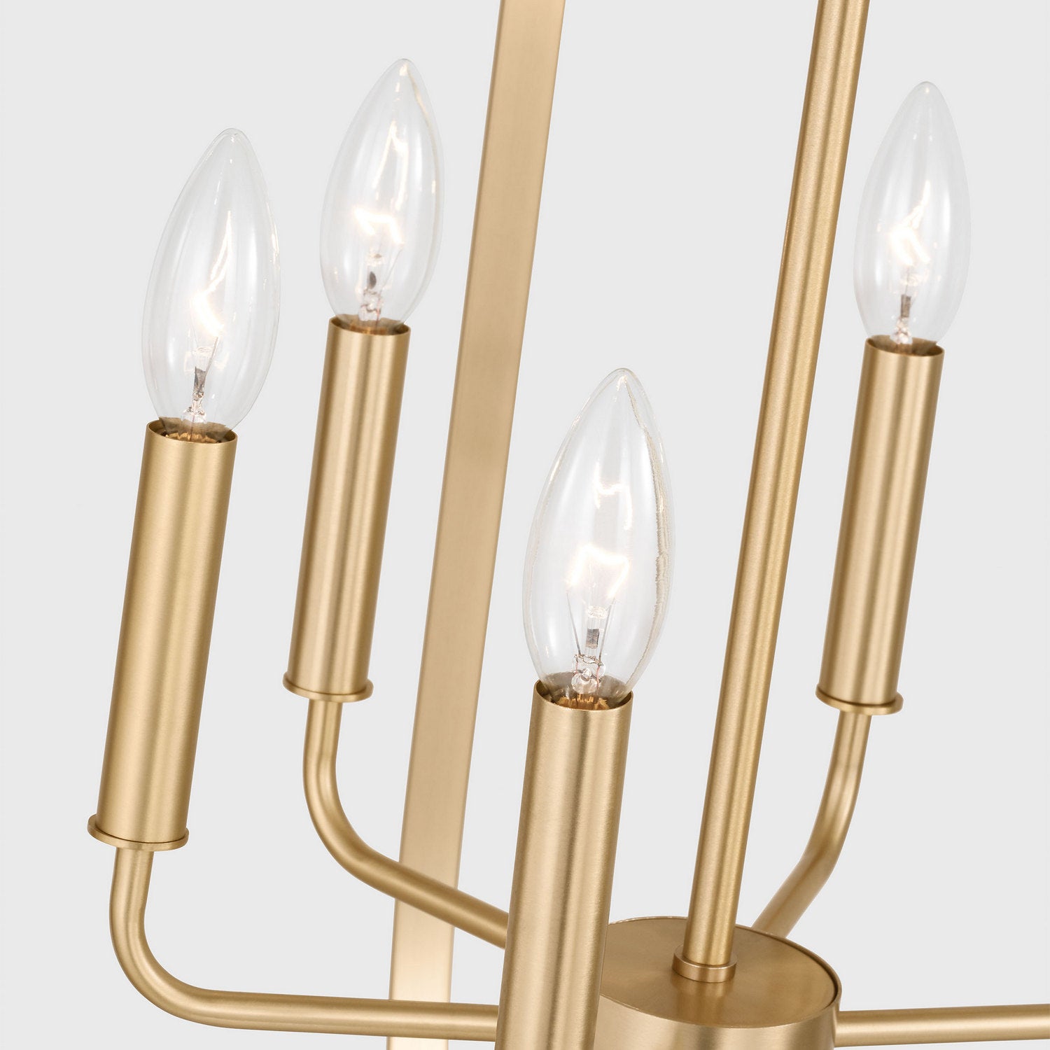 Generation Lighting - GLC1329SB - Nine Light Chandelier - Loretto - Satin Brass