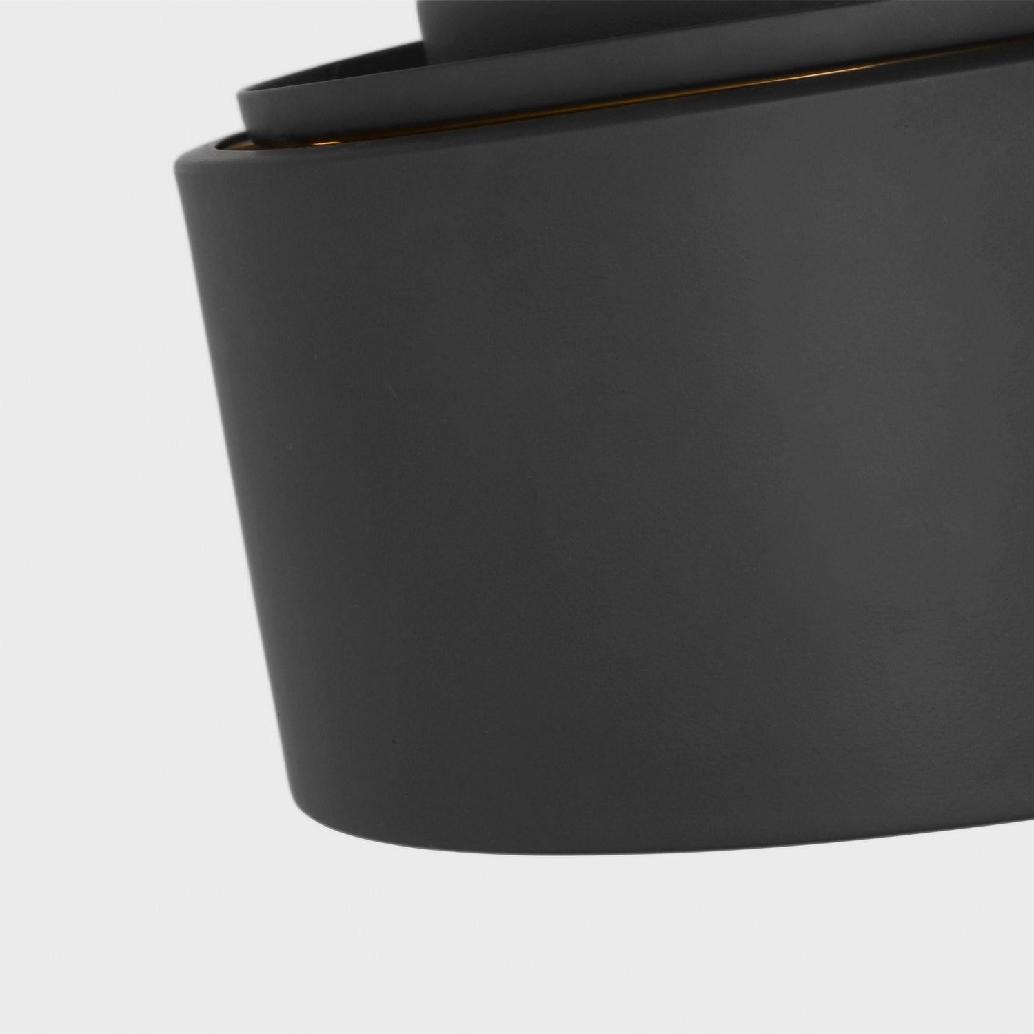 Generation Lighting - GLF1041MBK - Flush Mount - Albee - Midnight Black