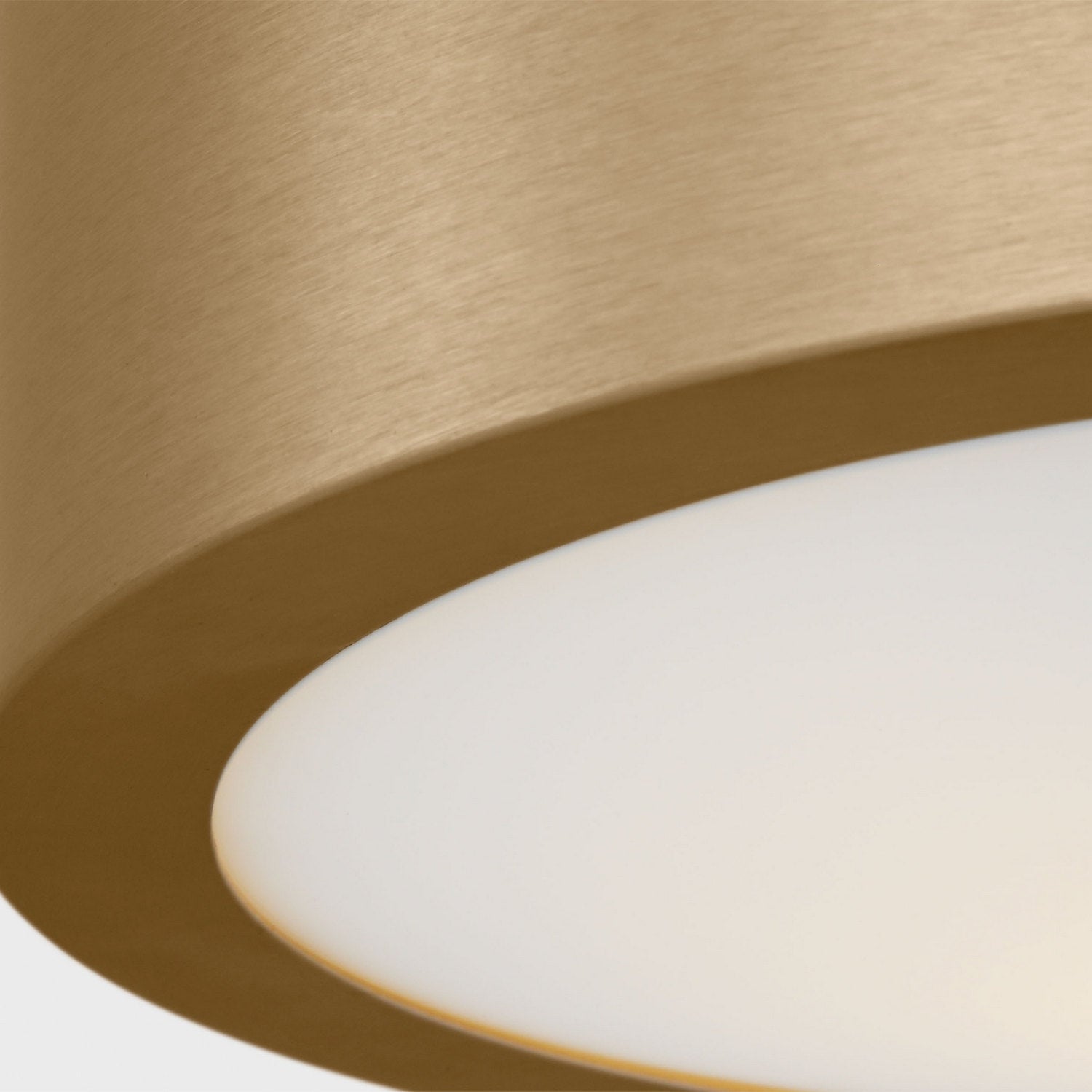 Generation Lighting - GLF1041SB - Flush Mount - Albee - Satin Brass