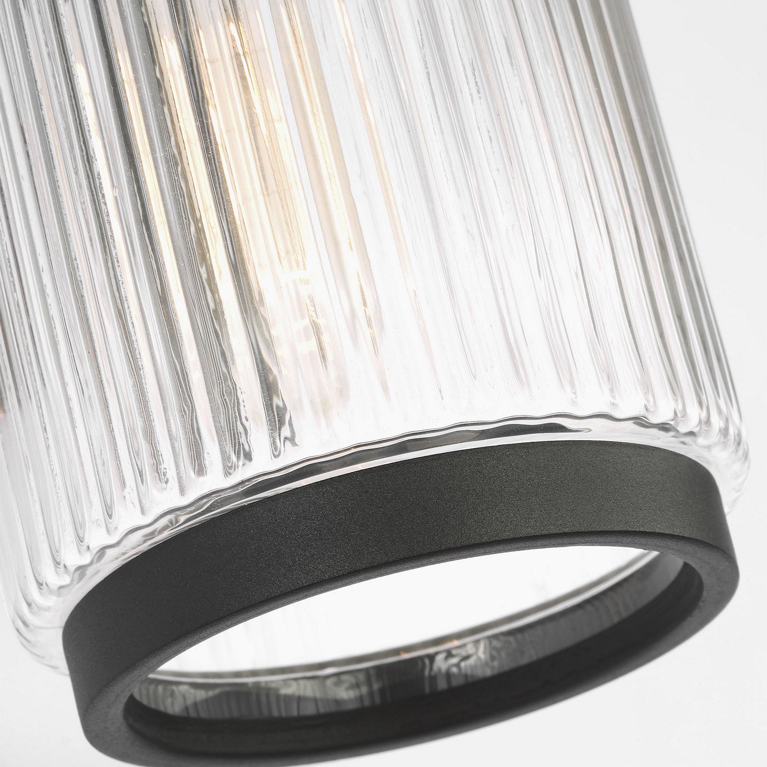 Generation Lighting - GLO1061TXB - One Light Outdoor Wall Lantern - Ronde - Textured Black