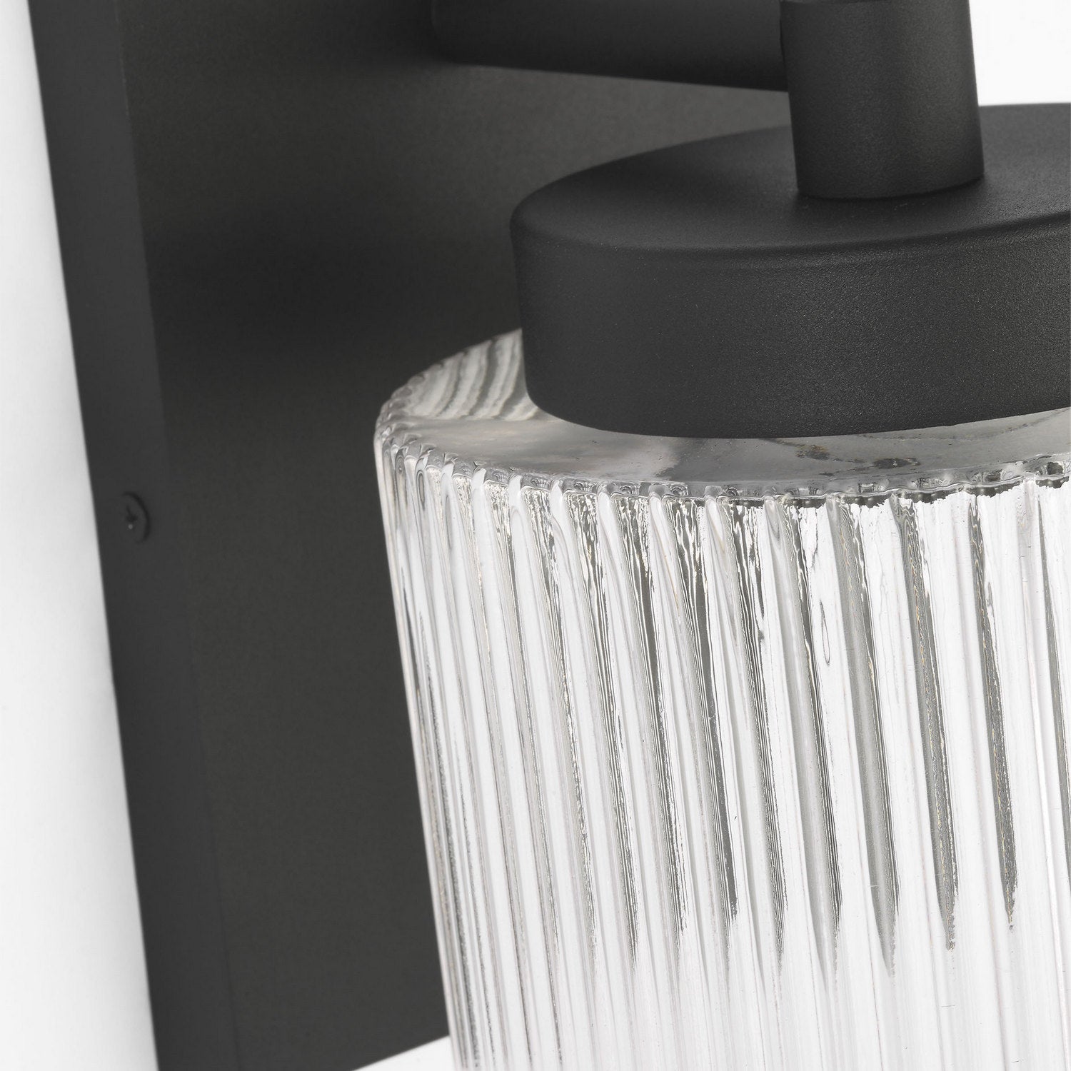 Generation Lighting - GLO1071DL-TXB - One Light Outdoor Wall Lantern - Ronde - Textured Black