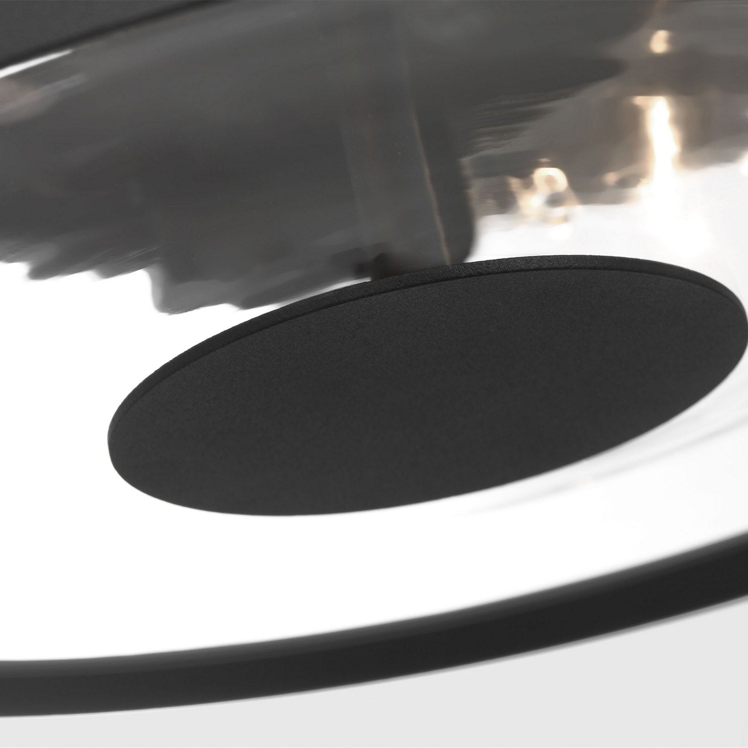 Generation Lighting - GLO1132C-TXB - Flush Mount - Luning - Textured Black