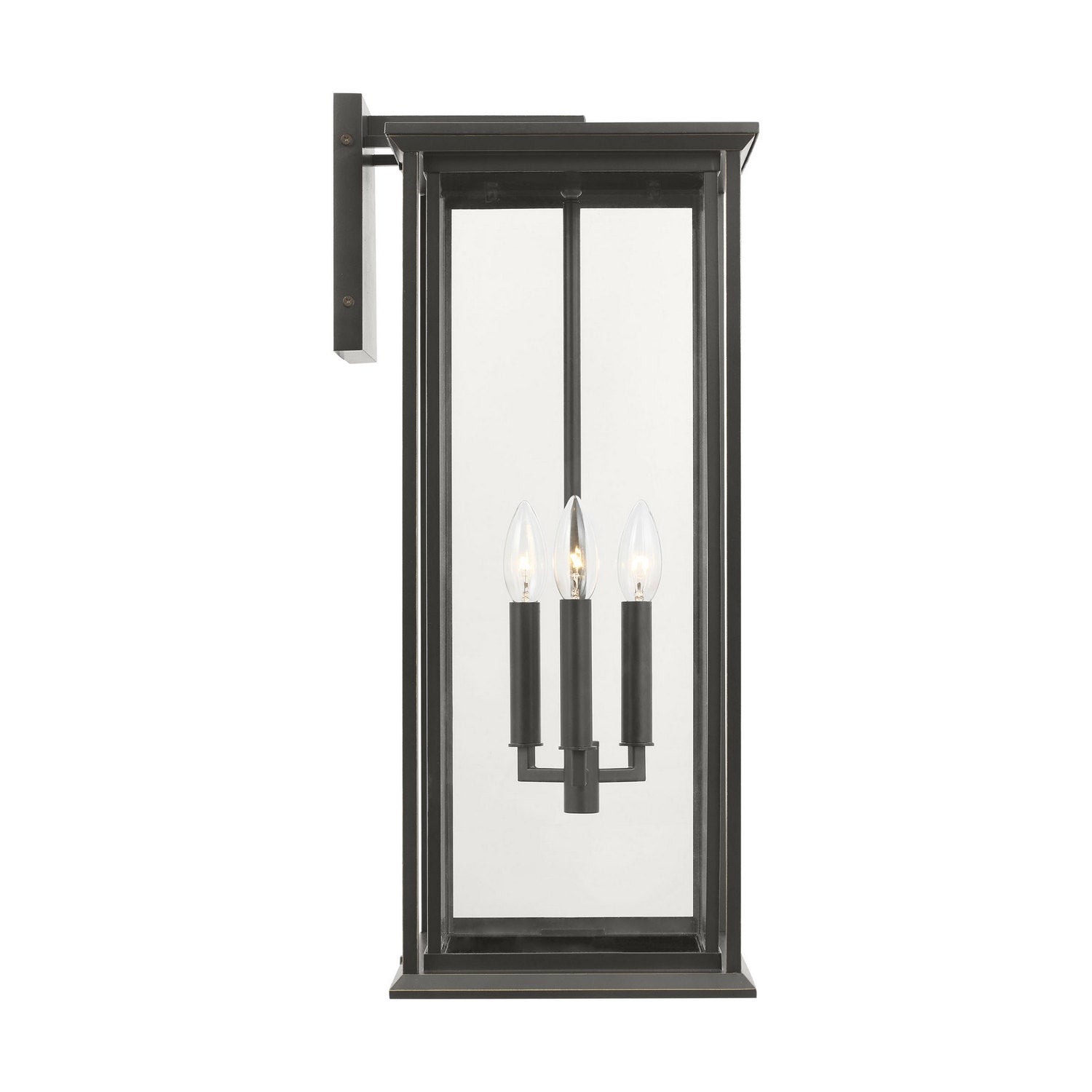Generation Lighting - GLO1233C-ANBZ - Lantern - Audley - Antique Bronze