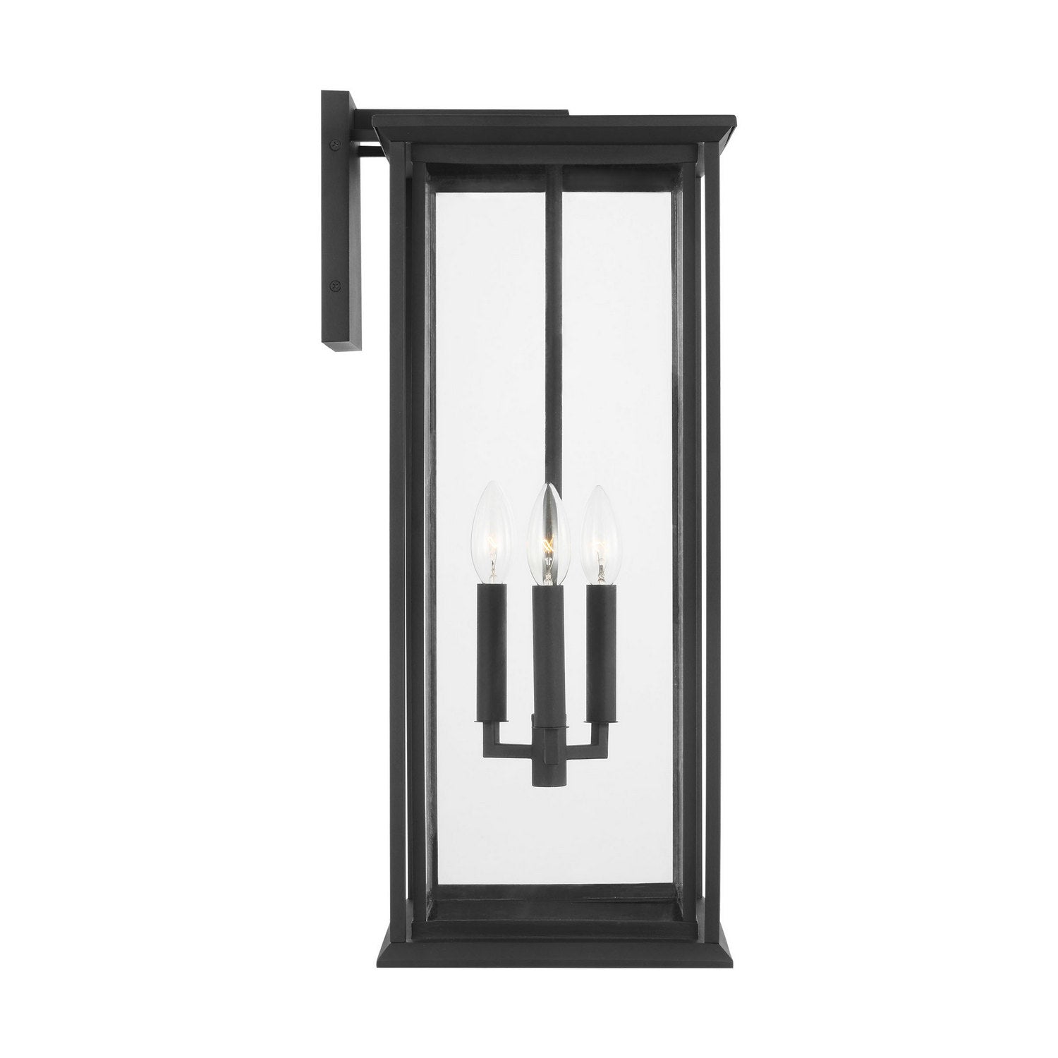 Generation Lighting - GLO1233C-TXB - Lantern - Audley - Textured Black