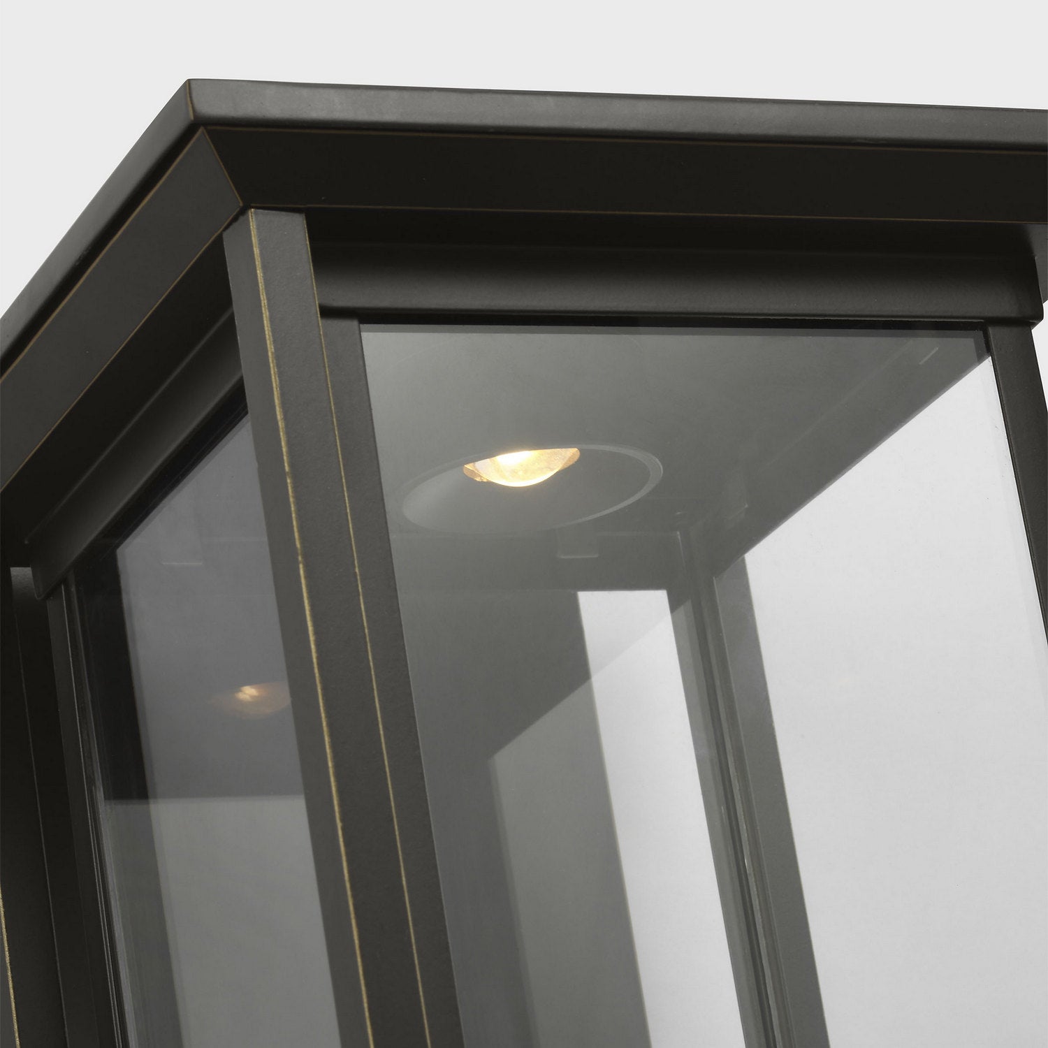 Generation Lighting - GLO1291CDL-ANBZ - Lantern - Audley - Antique Bronze