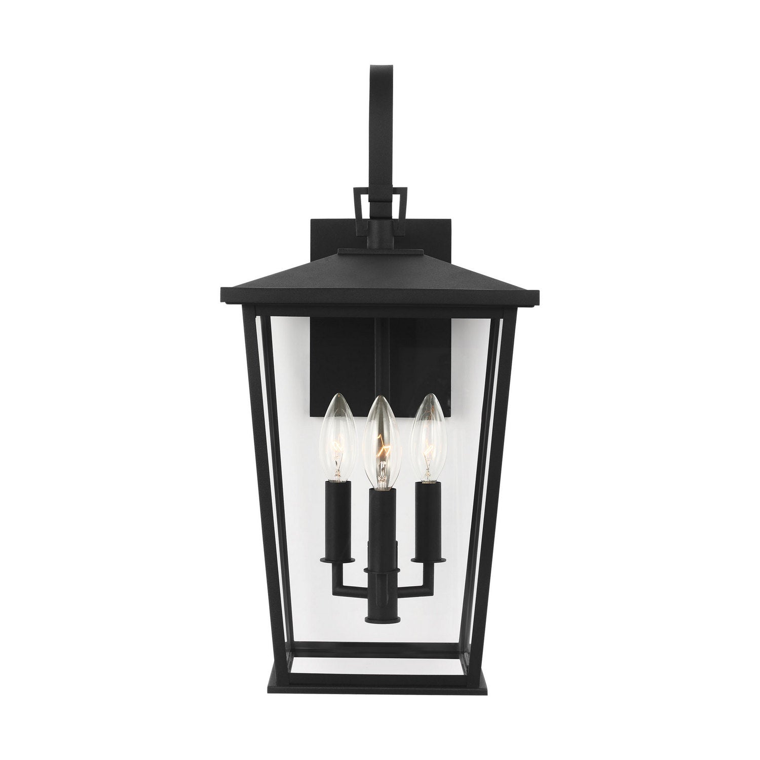 Generation Lighting - GLO1403TXB - Lantern - Linton - Textured Black