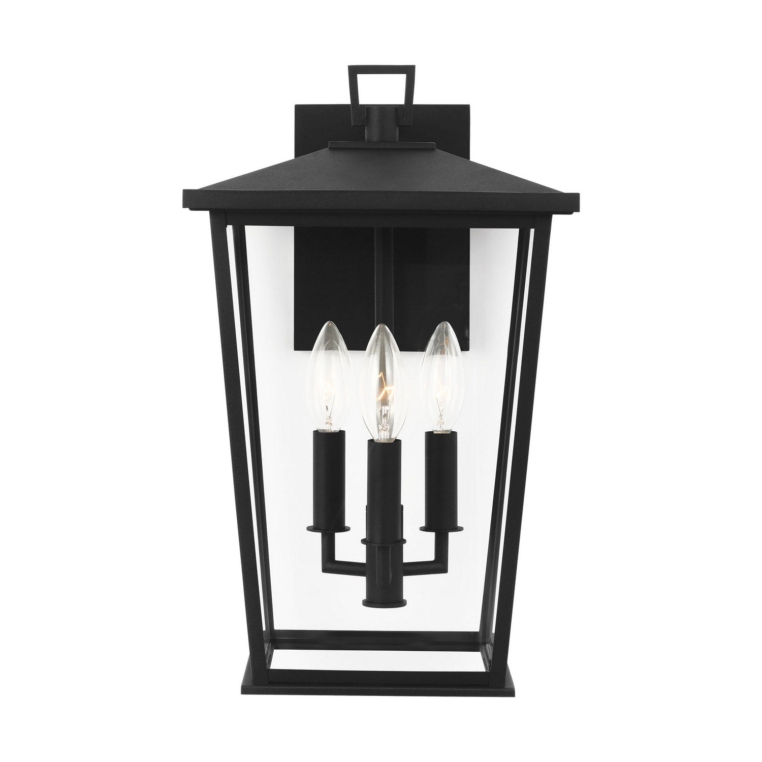 Generation Lighting - GLO1403TXB - Lantern - Linton - Textured Black