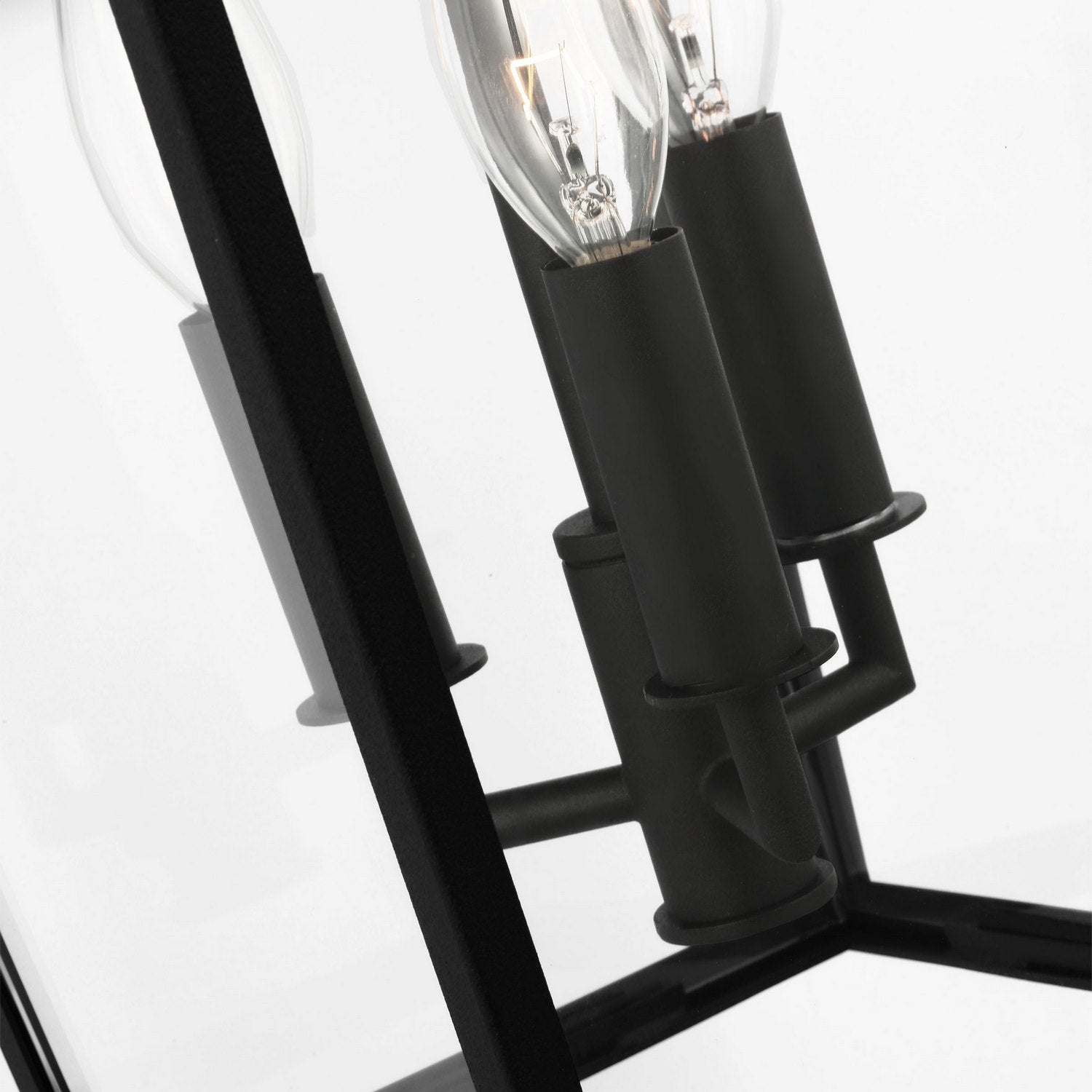 Generation Lighting - GLO1403TXB - Lantern - Linton - Textured Black