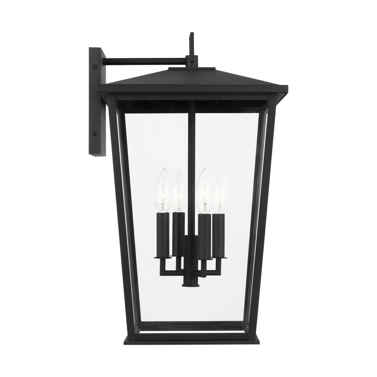 Generation Lighting - GLO1424TXB - Lantern - Linton - Textured Black
