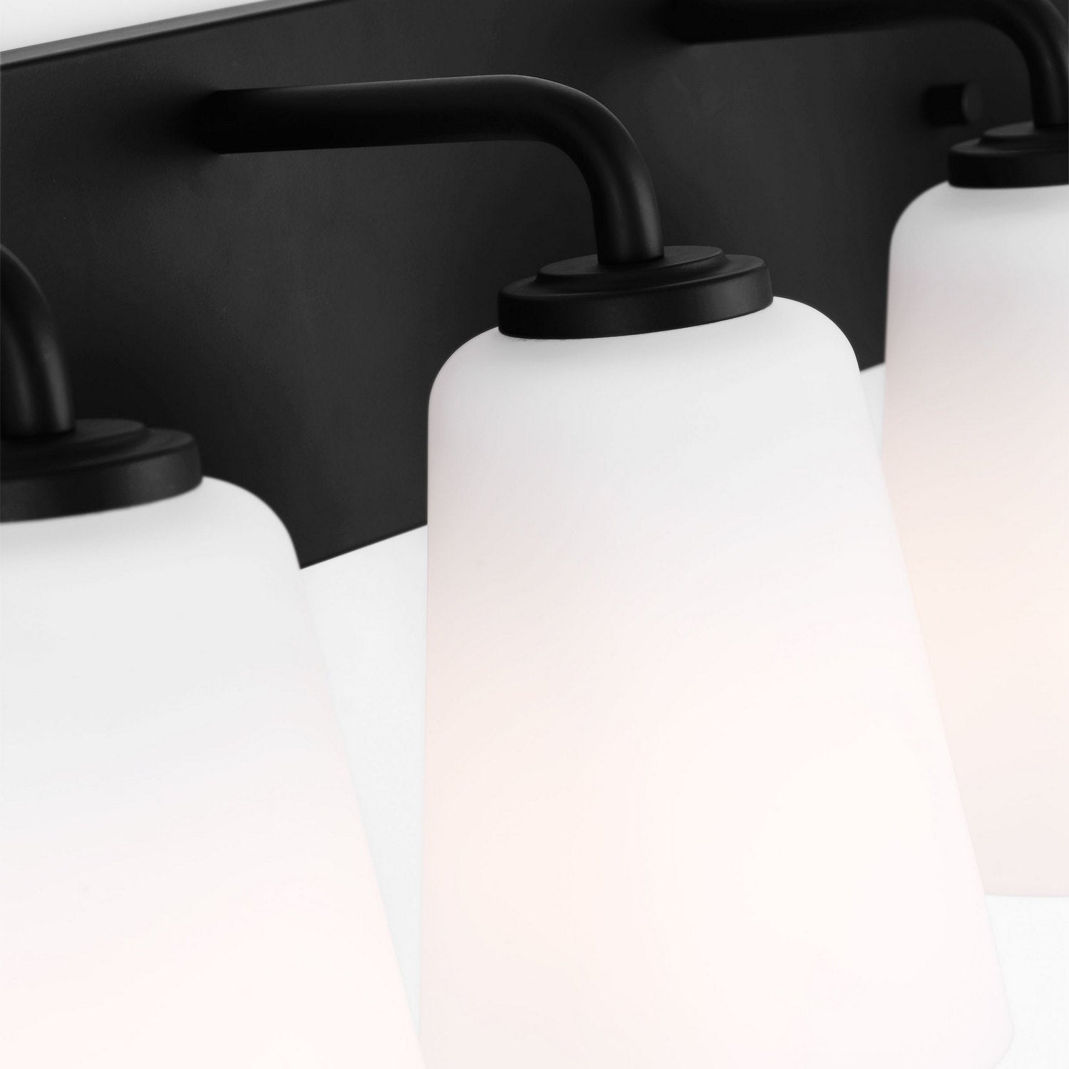 Generation Lighting - GLV1054MBK - Vanity - Miles - Midnight Black