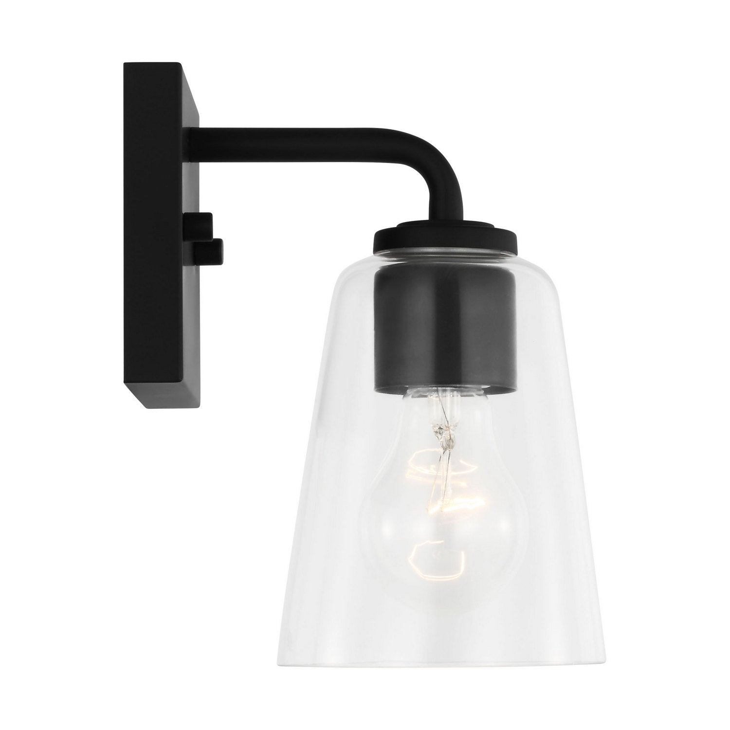Generation Lighting - GLV1061MBK - Vanity - Miles - Midnight Black