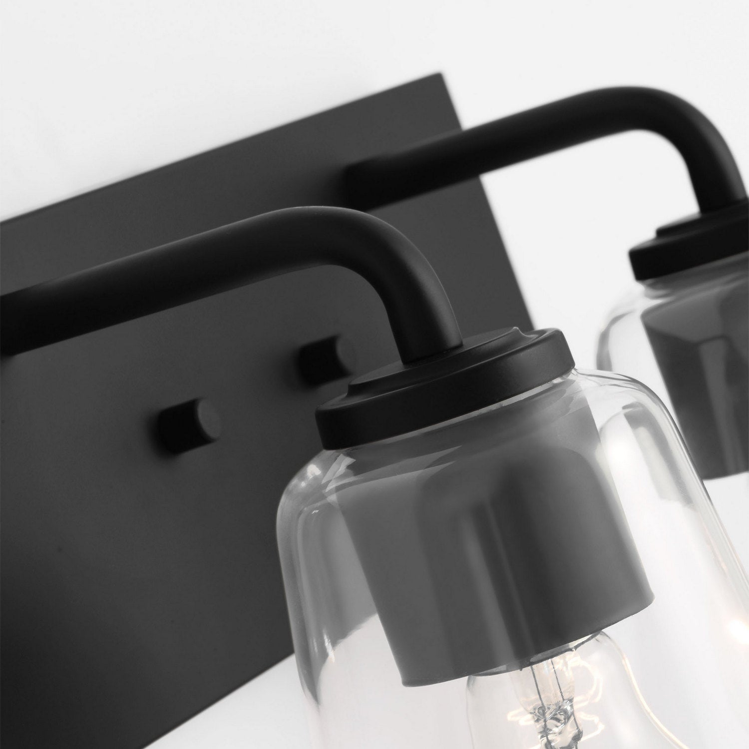 Generation Lighting - GLV1062MBK - Vanity - Miles - Midnight Black