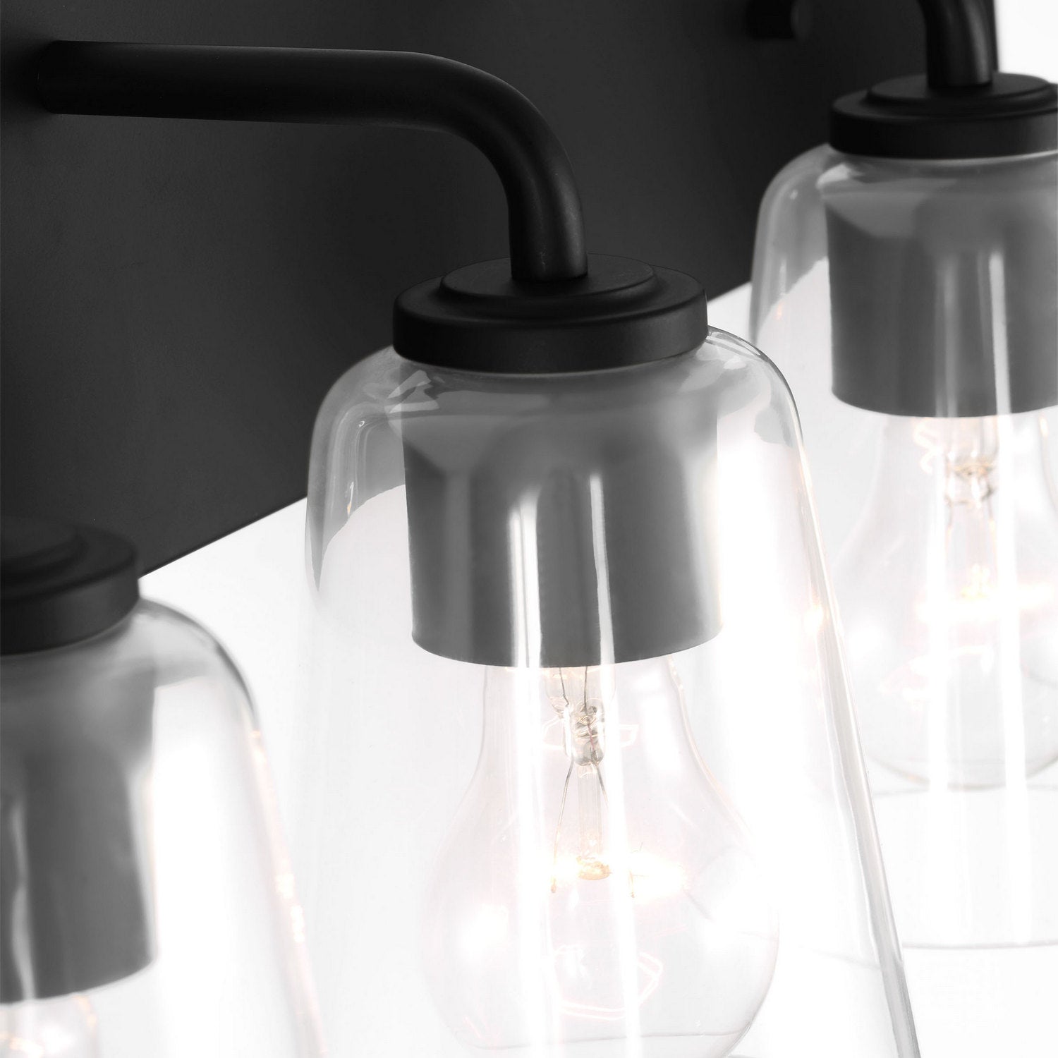 Generation Lighting - GLV1064MBK - Vanity - Miles - Midnight Black