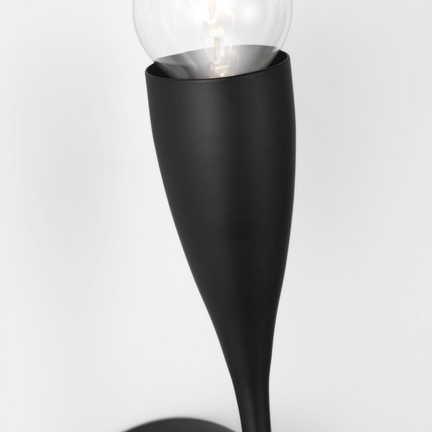 Generation Lighting - GLV1081MBK - Wall Sconce - Maya - Midnight Black