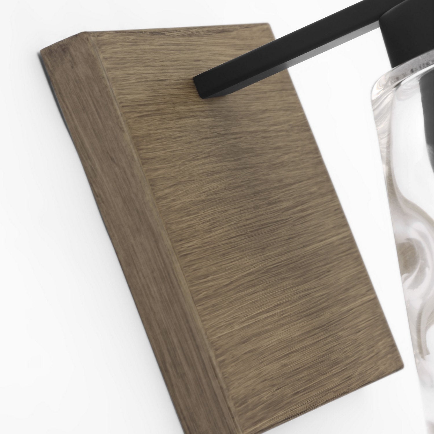 Generation Lighting - GLV1111MBKCRO - Vanity - Dunton - Midnight Black