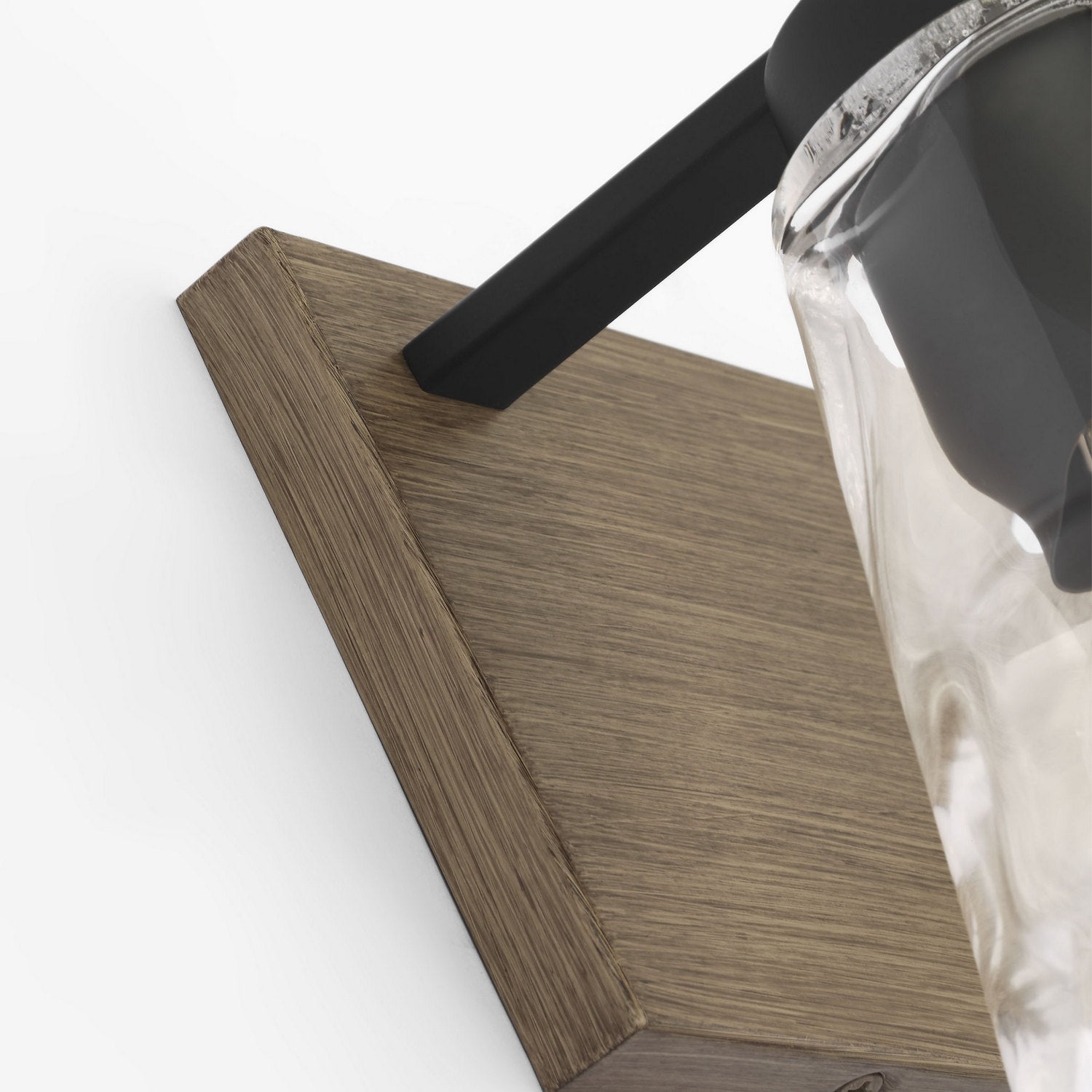 Generation Lighting - GLV1112MBKCRO - Vanity - Dunton - Midnight Black