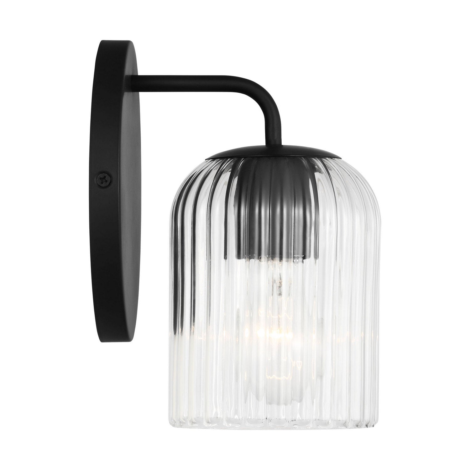 Generation Lighting - GLV1131MBK - Wall Sconce - Eisele - Midnight Black