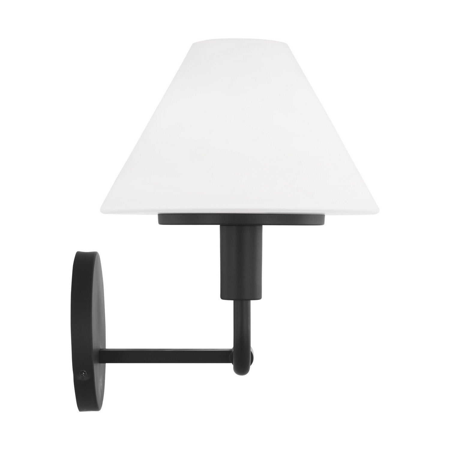 Generation Lighting - GLW1022MBK - Wall Sconce - Mendota - Midnight Black